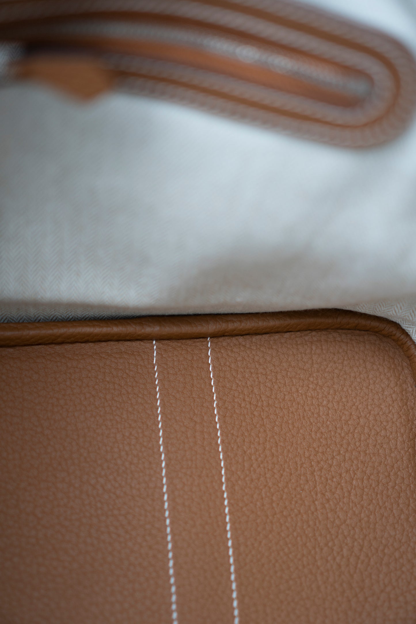 Garden Party 30 – Gold Negonda Leather with Gold Interior