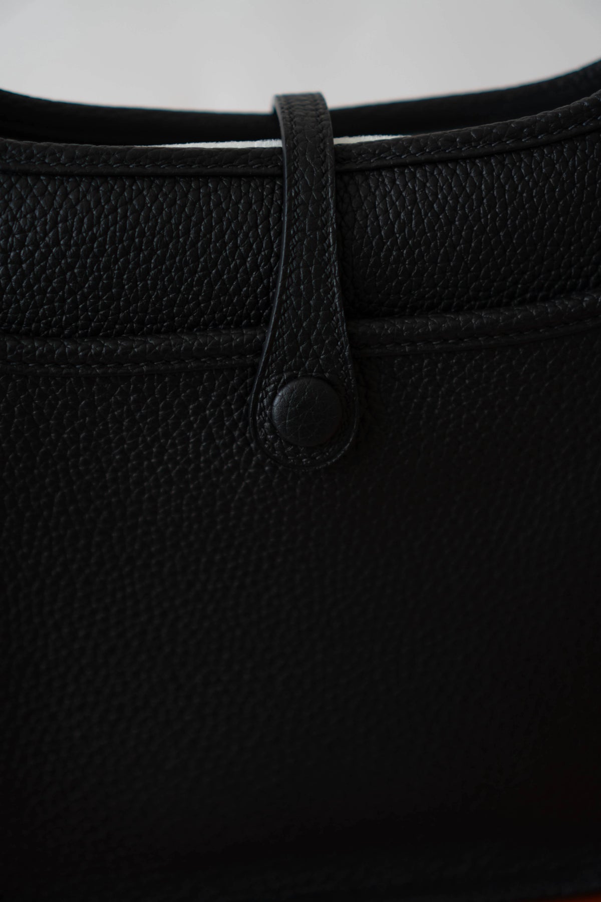 Evelyne 23 – Black Clemence Leather with Palladium Hardware