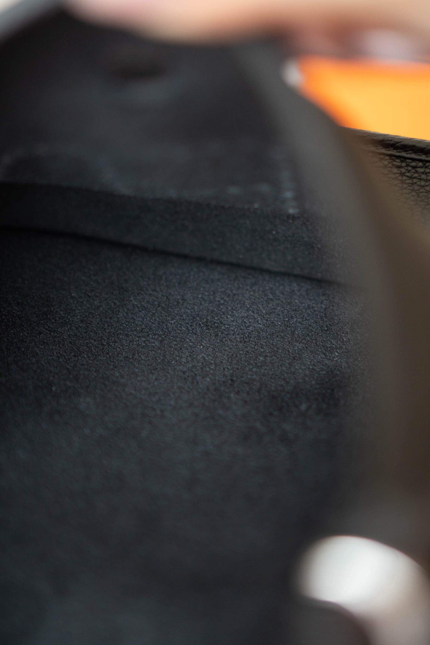 Evelyne 23 – Black Clemence Leather with Palladium Hardware