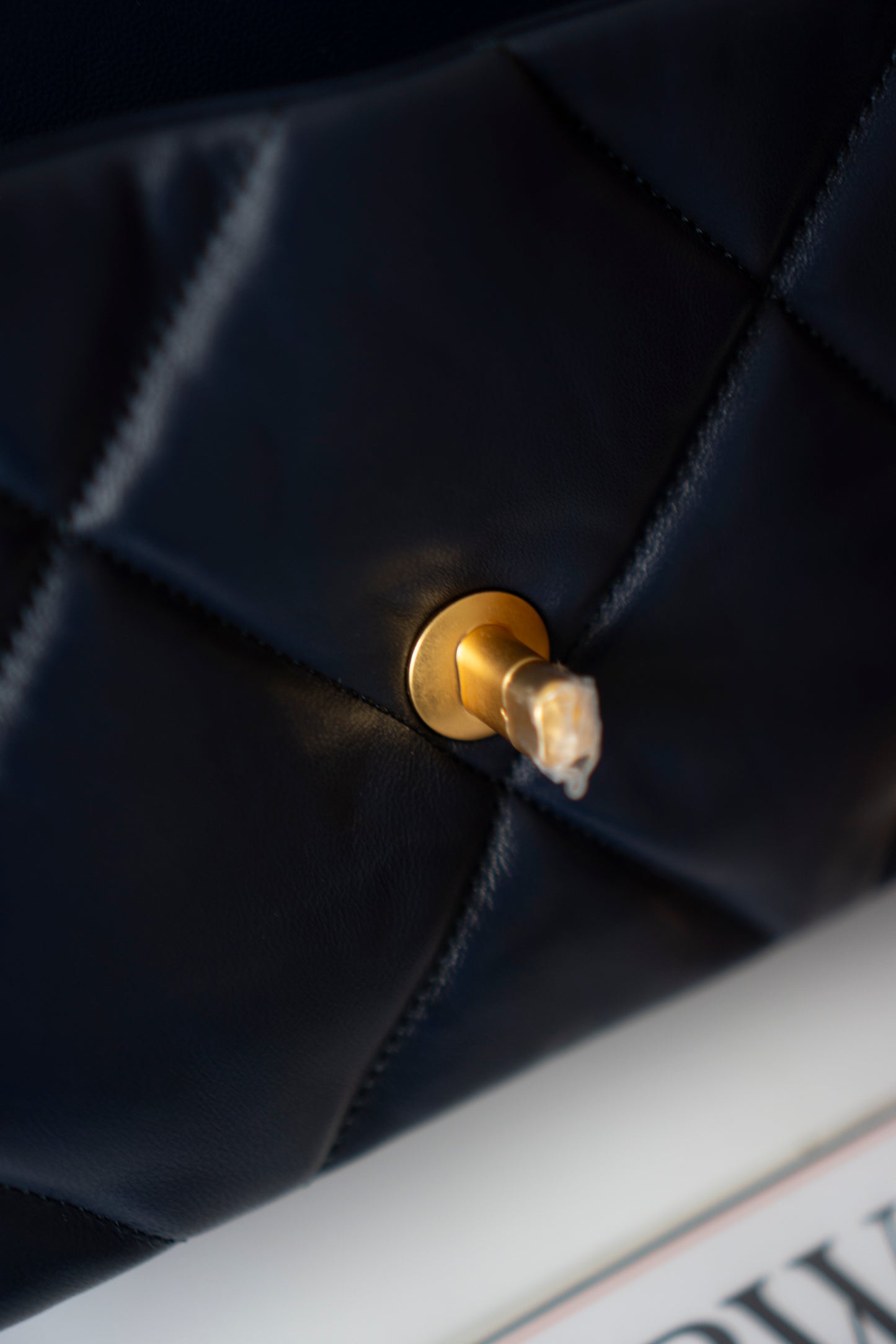 C19 Small – Navy Blue Lambskin with Mixed Metal Hardware