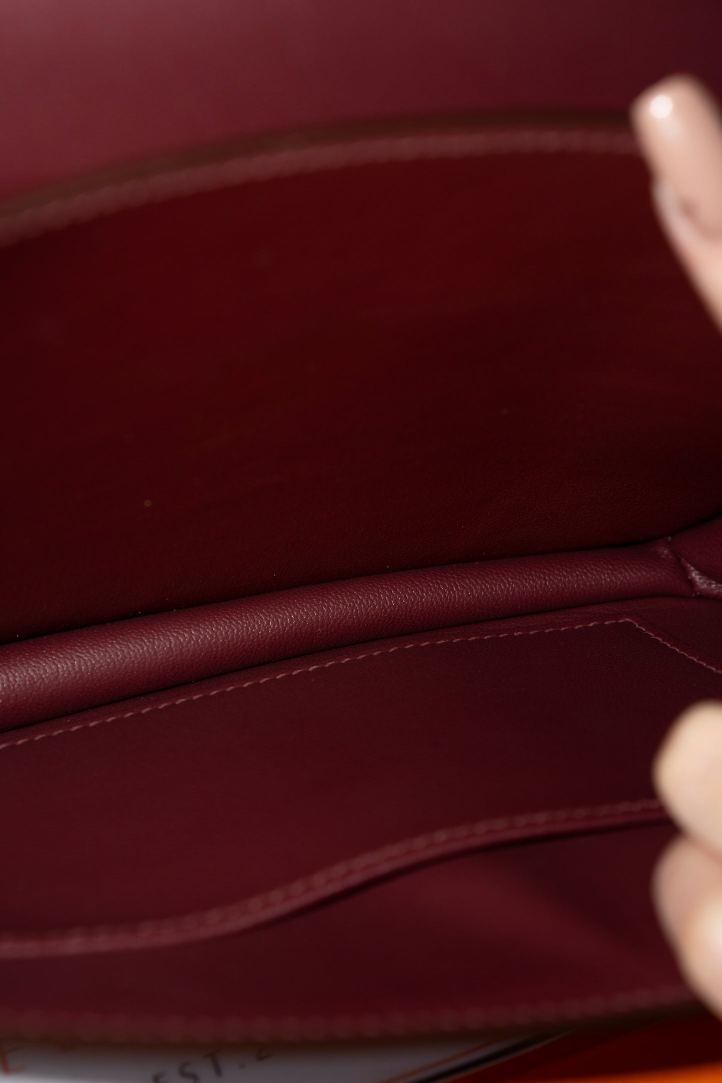 Constanc 24 – Rouge H Evercolor Leather with Gold Hardware (Leather-Covered H Clasp)