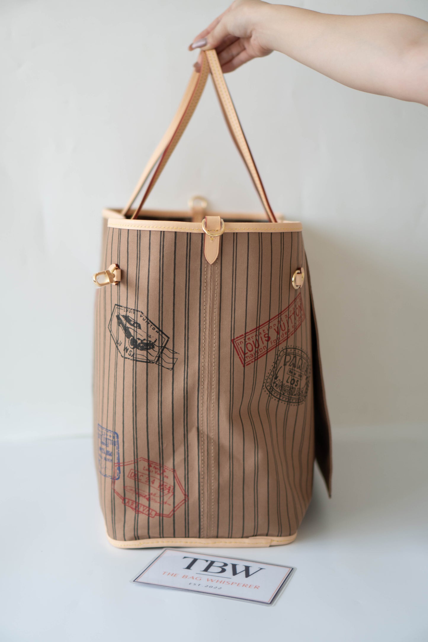 Neverfull Bandoulière Inside Out GM – Monogram Canvas with Natural Leather Trim