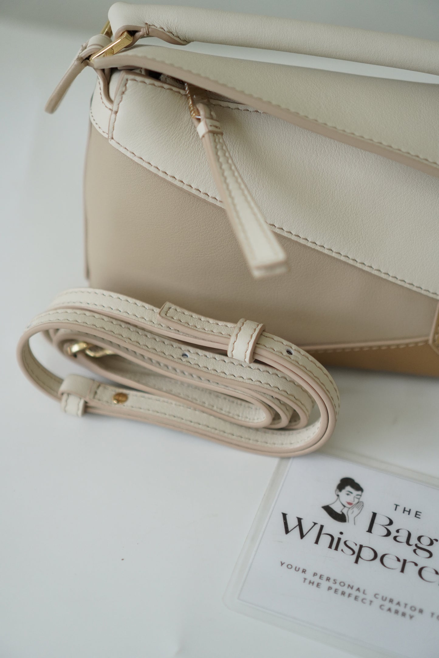 Puzzle Edge Mini in Calfskin