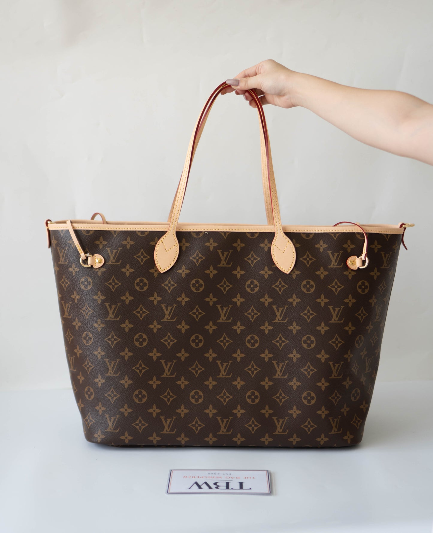Neverfull Bandoulière Inside Out GM – Monogram Canvas with Natural Leather Trim