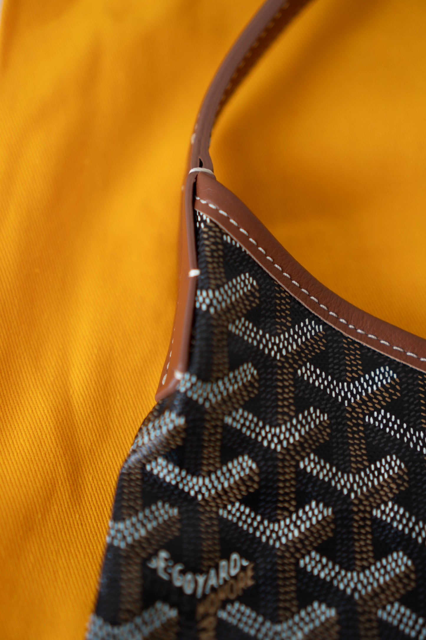 Boheme Hobo Bag – Monogram Canvas with Brown Leather Trim