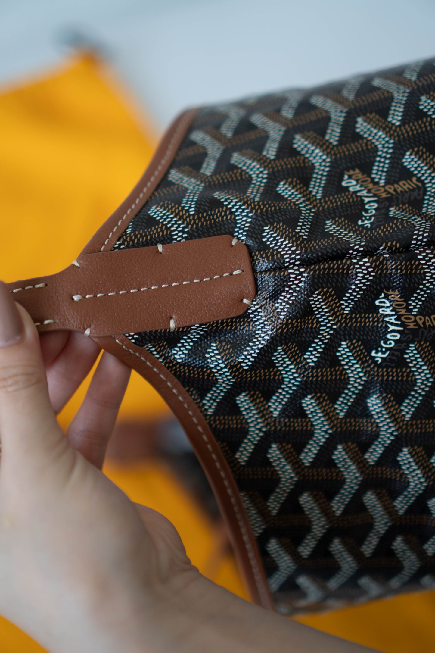 Boheme Hobo Bag – Monogram Canvas with Brown Leather Trim