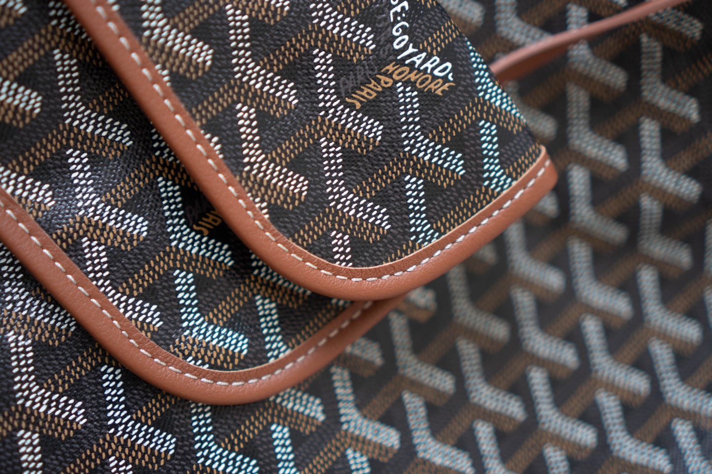 Boheme Hobo Bag – Monogram Canvas with Brown Leather Trim