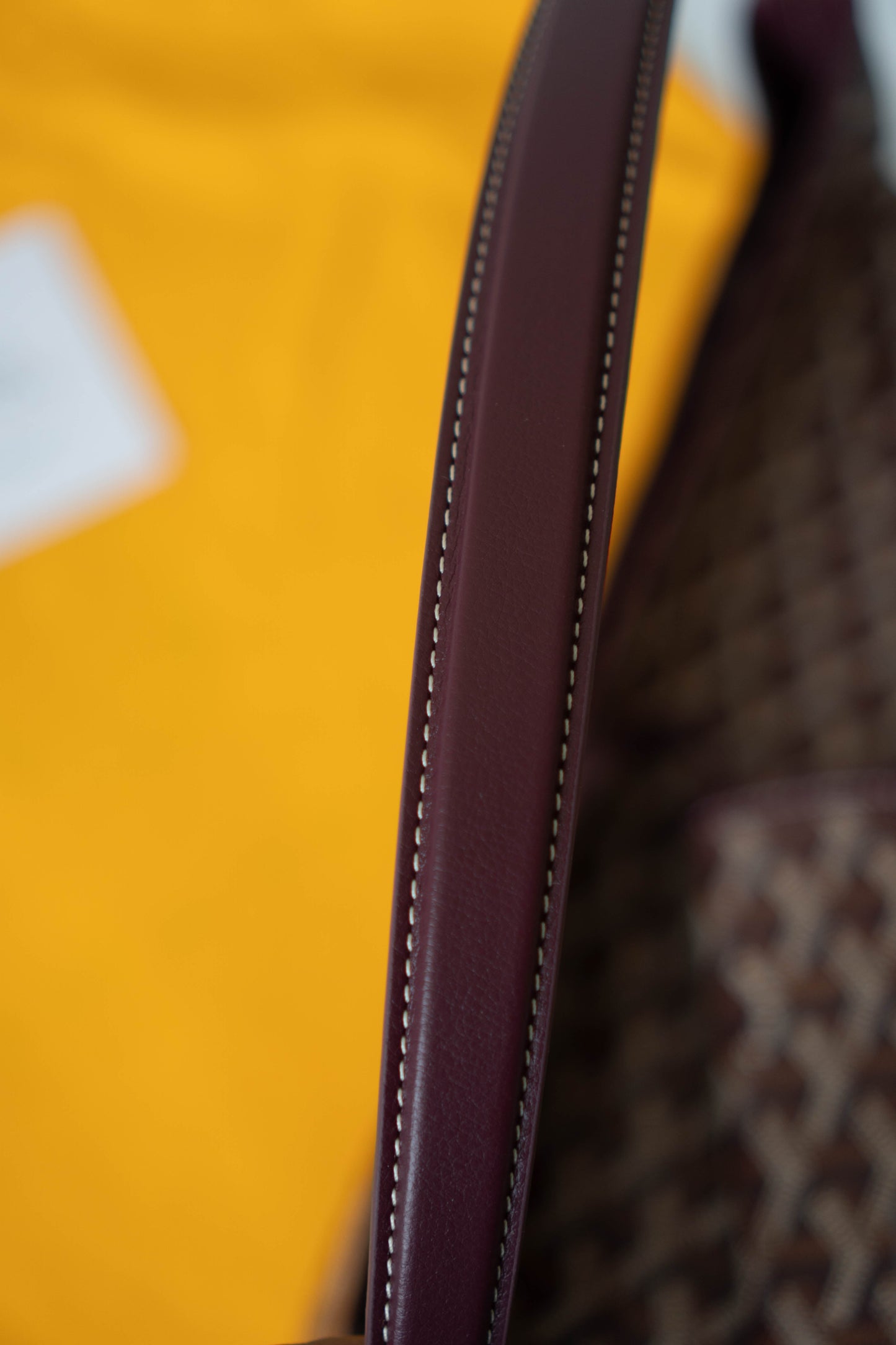 Boheme Hobo Bag – Burgundy Monogram Canvas with Leather Trim
