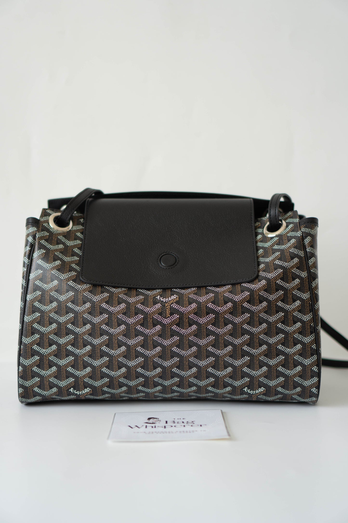 Rouette Souple Bag PM – Monogram Canvas with Black Leather Trim