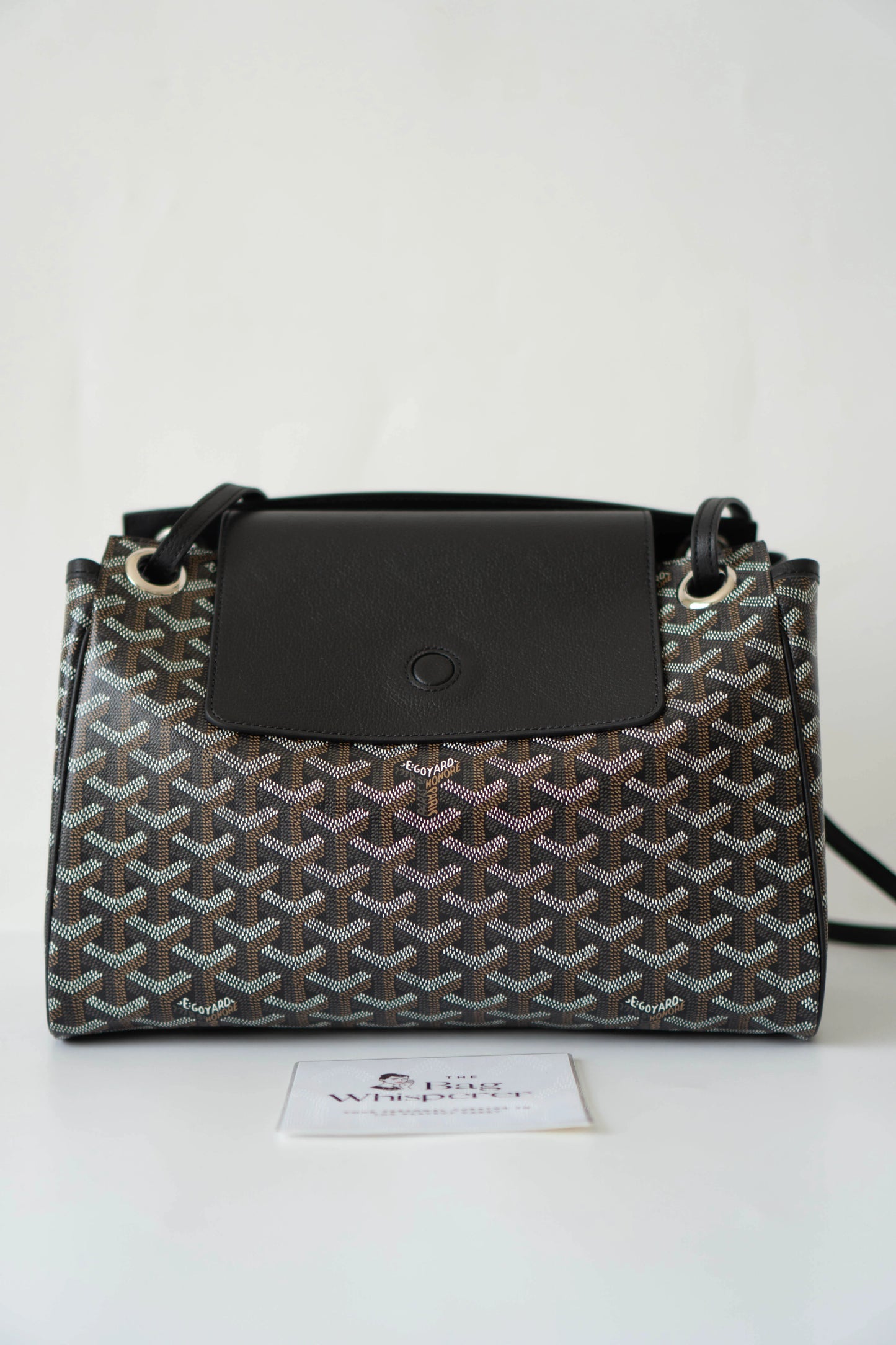 Rouette Souple Bag PM – Monogram Canvas with Black Leather Trim