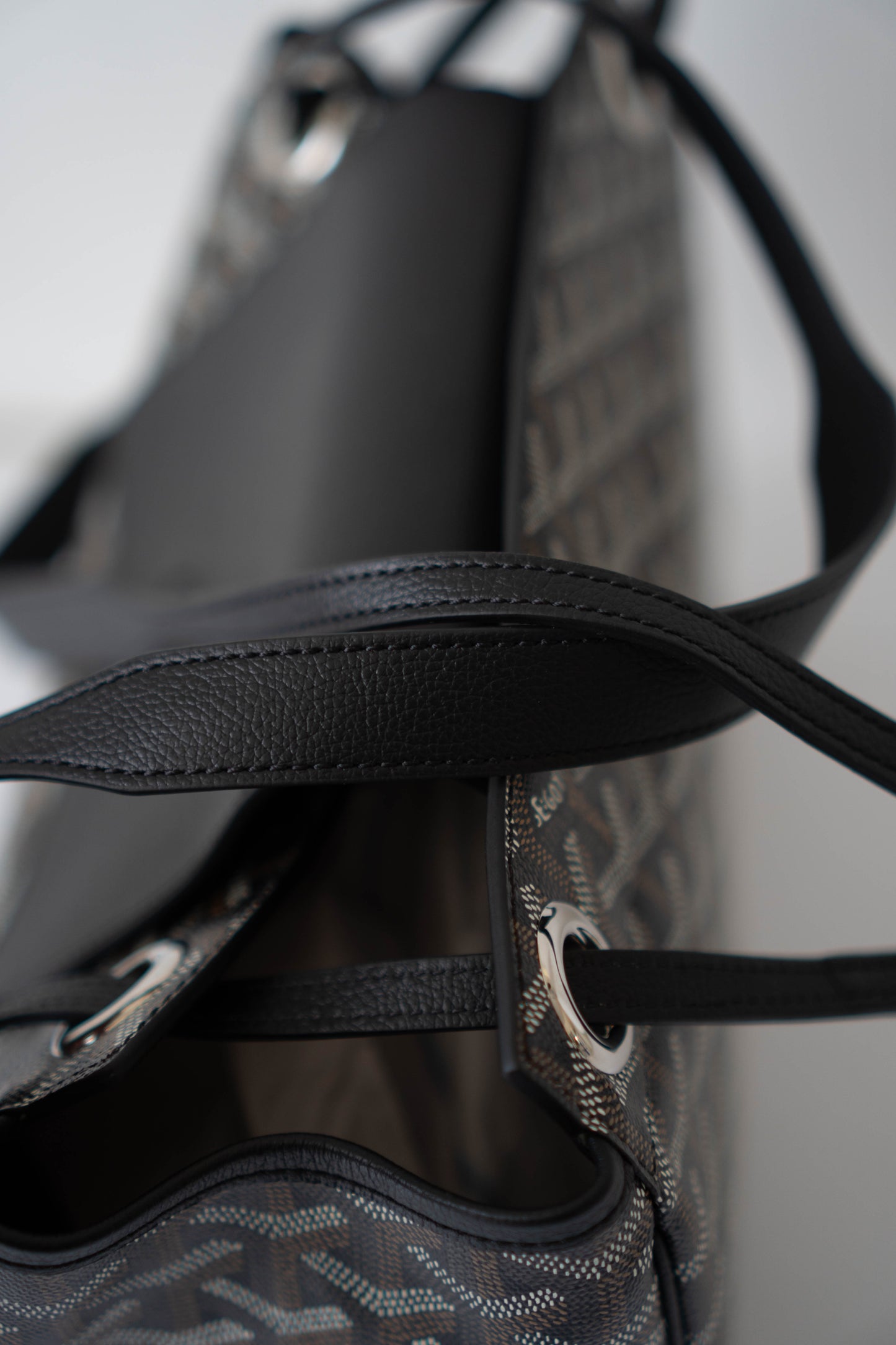 Rouette Souple Bag PM – Monogram Canvas with Black Leather Trim