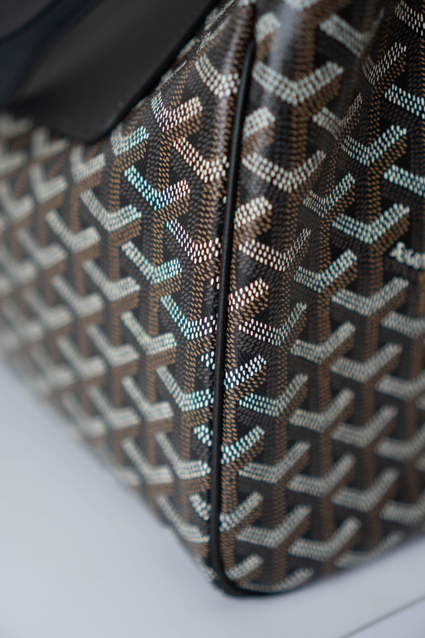 Rouette Souple Bag PM – Monogram Canvas with Black Leather Trim