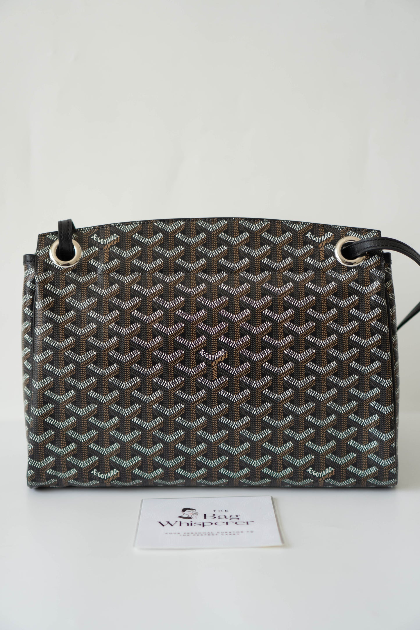 Rouette Souple Bag PM – Monogram Canvas with Black Leather Trim