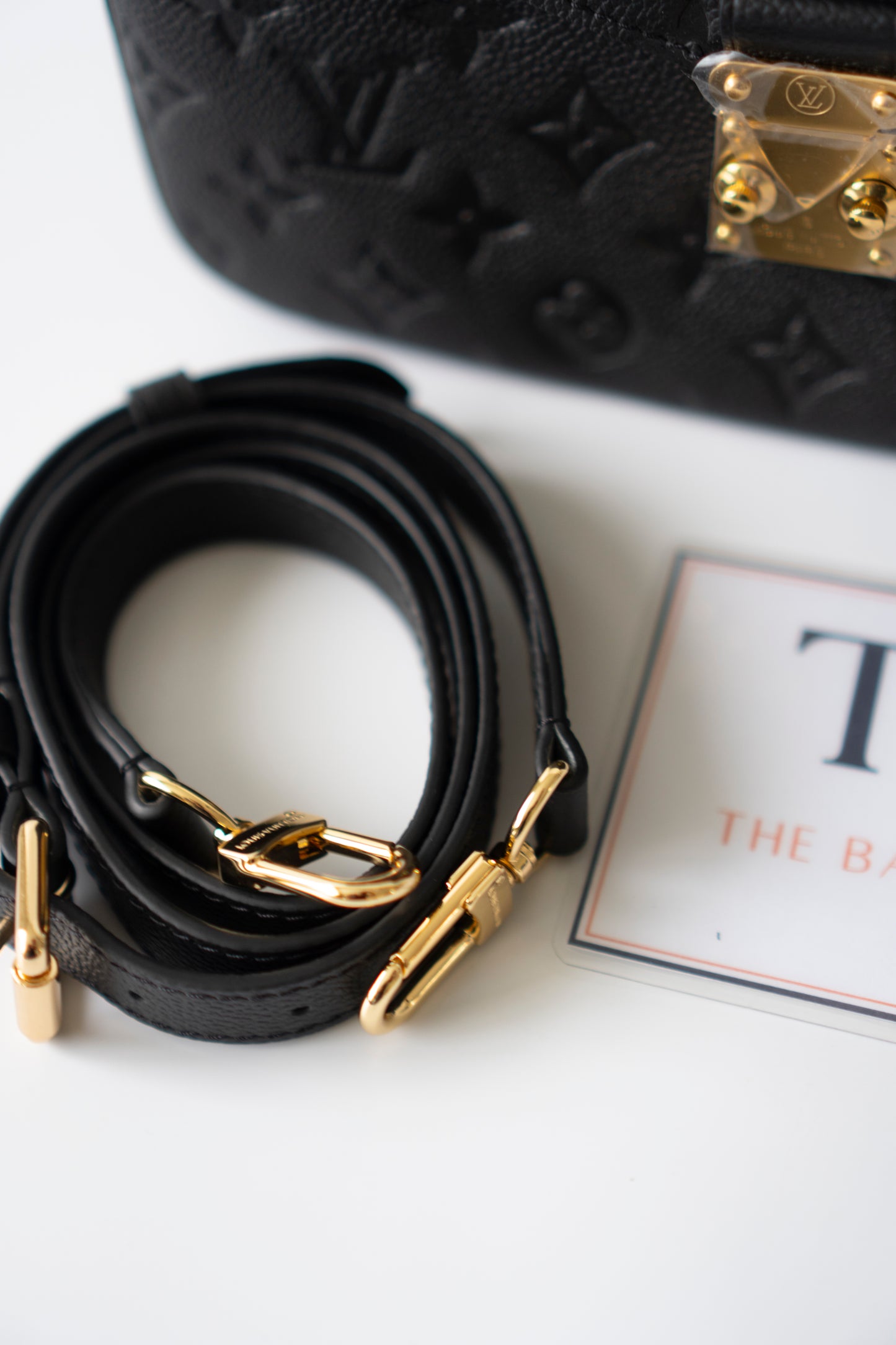 Pochette Métis – Black Monogram Empreinte Leather with Gold Hardware