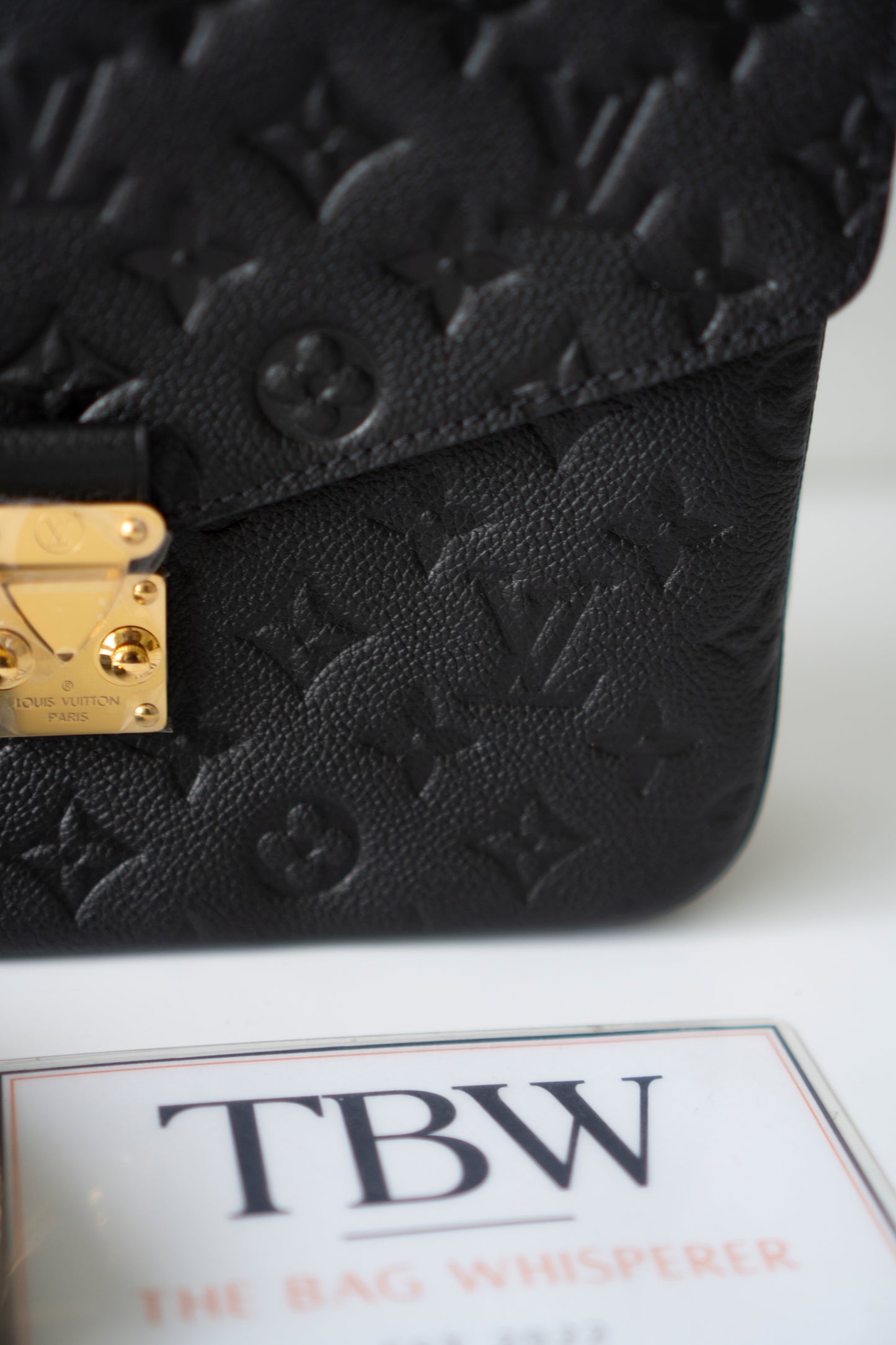 Pochette Métis – Black Monogram Empreinte Leather with Gold Hardware