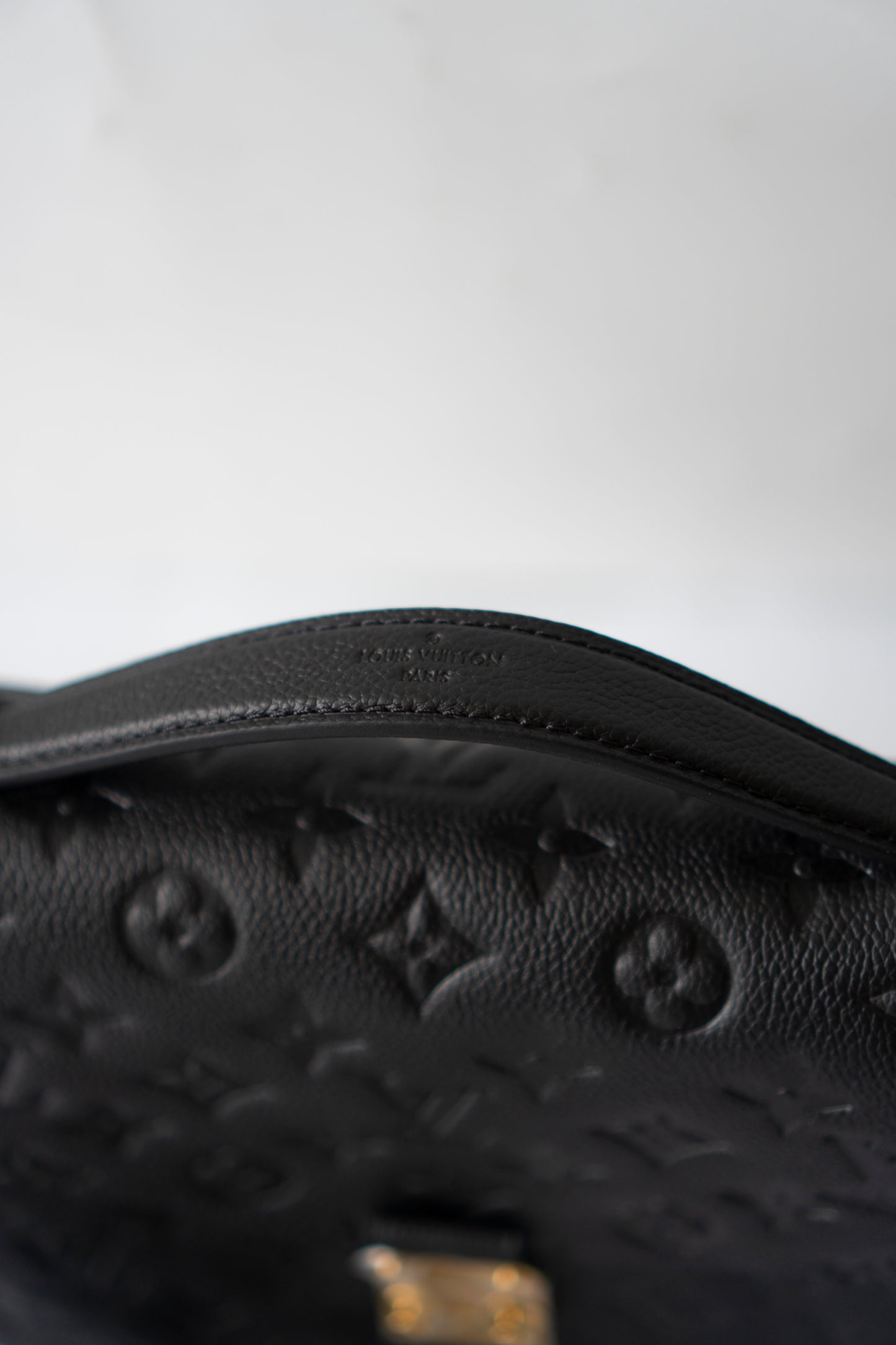 Pochette Métis – Black Monogram Empreinte Leather with Gold Hardware