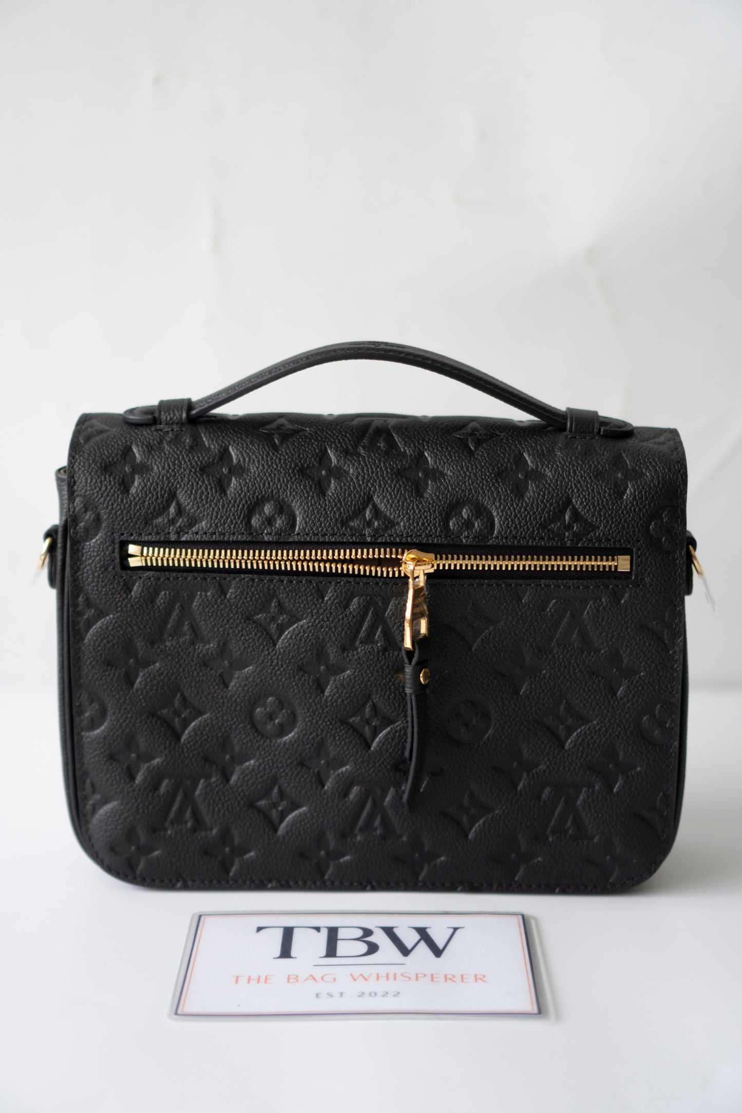 Pochette Métis – Black Monogram Empreinte Leather with Gold Hardware