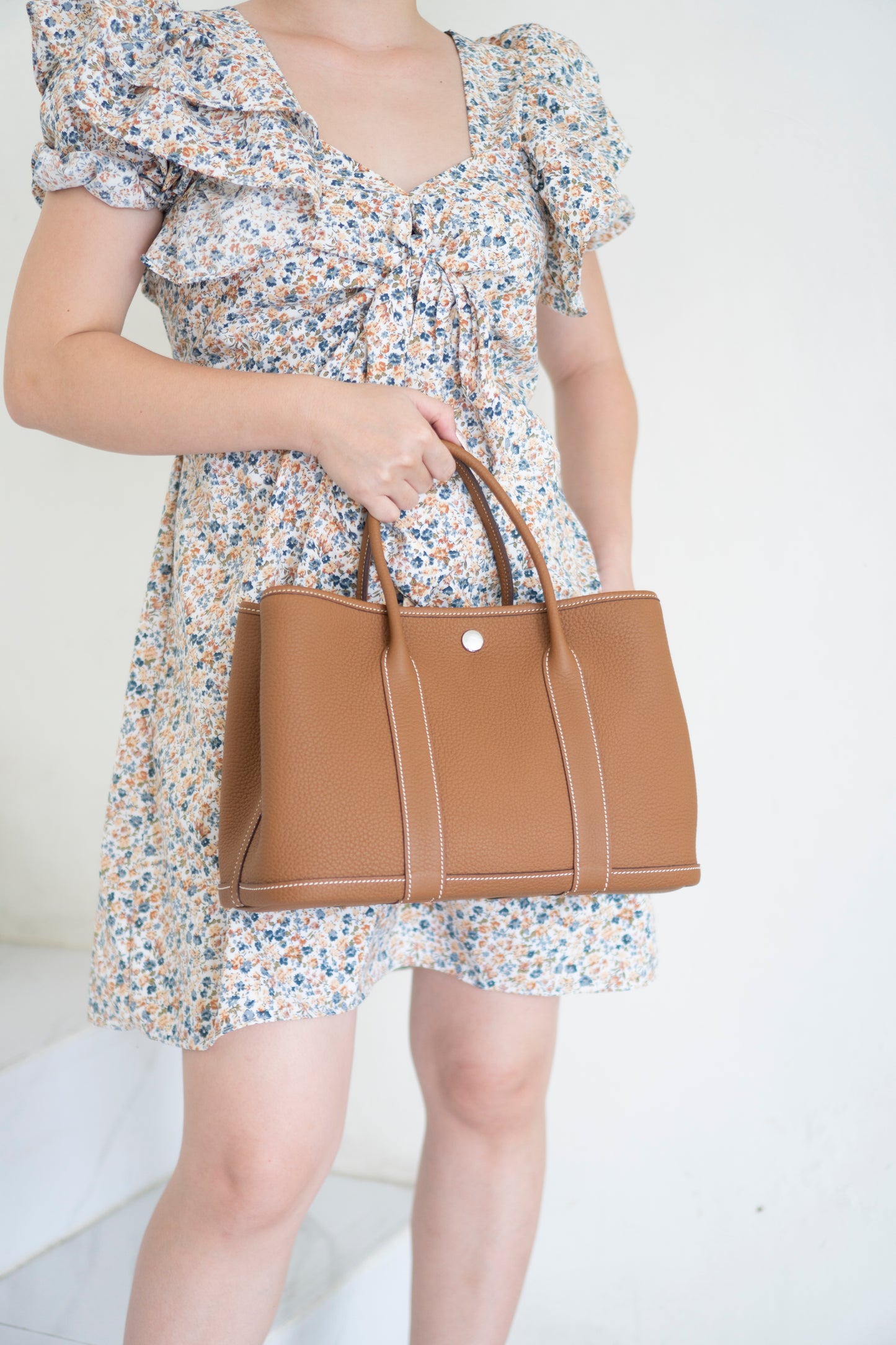 Garden Party 30 – Gold Negonda Leather with Gold Interior