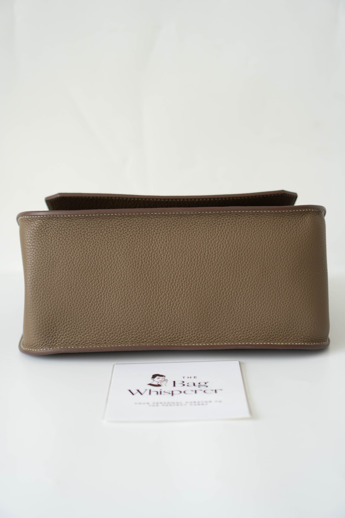 Jypsiere Bag – Etoupe Togo Leather with Palladium Hardware