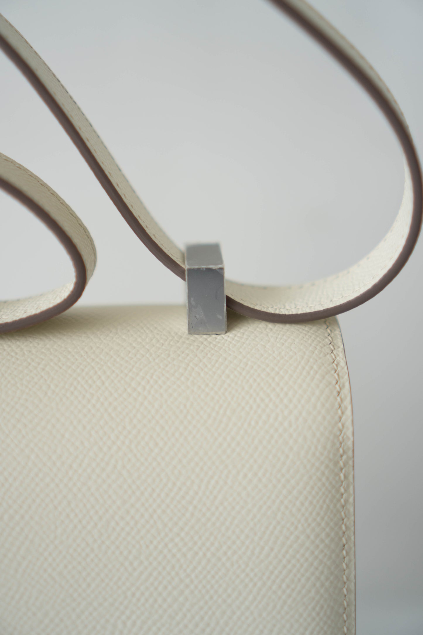 Constanc 23 – Craie Epsom Leather with Palladium Hardware