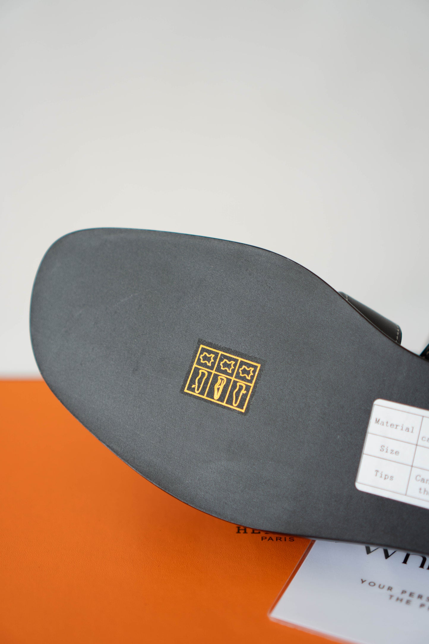 Oran Sandals – Black Swift Leather with White Contrast Stitching