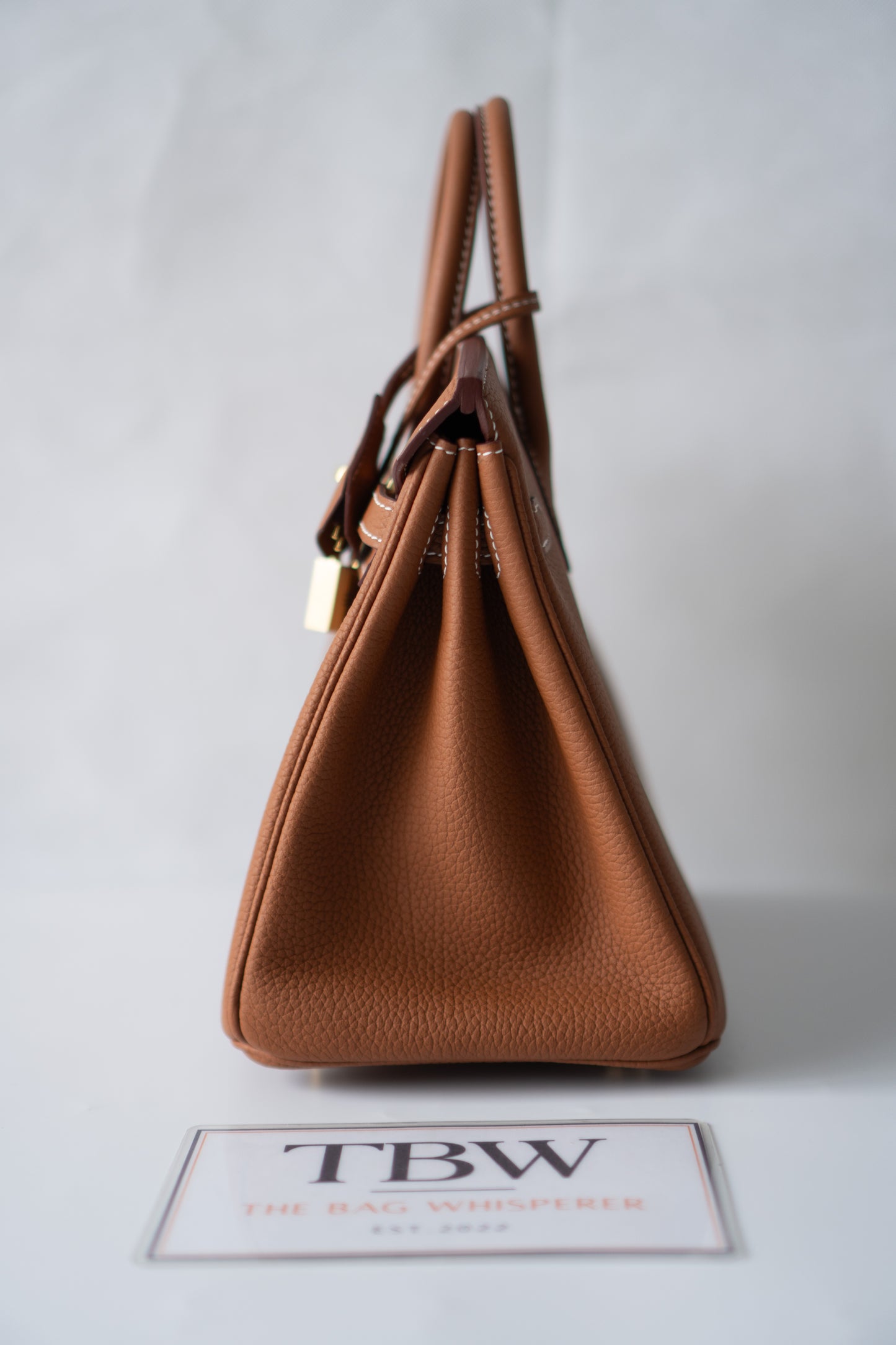 BK 25 – Gold Togo Leather with Gold Hardware
