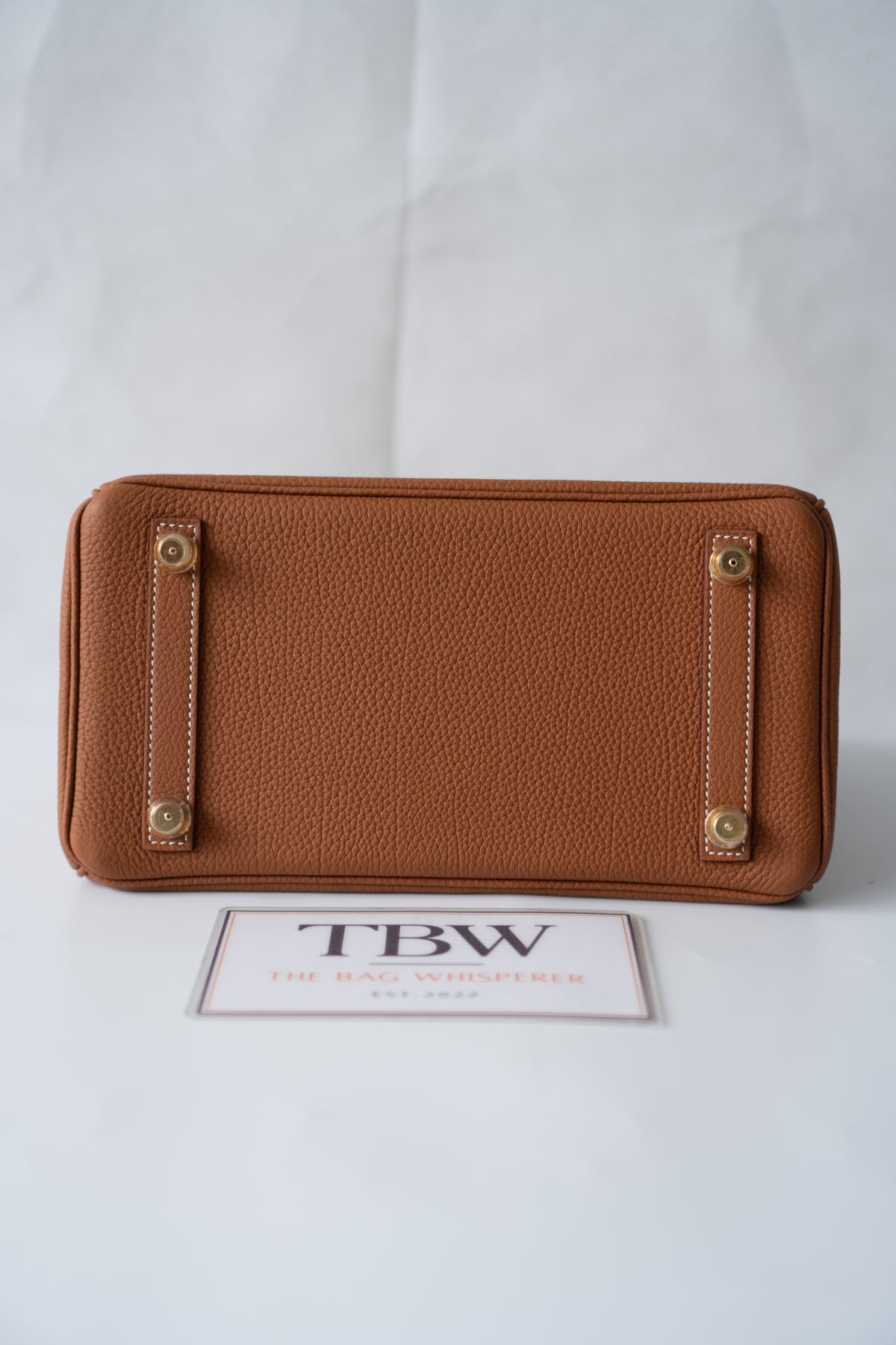 BK 25 – Gold Togo Leather with Gold Hardware