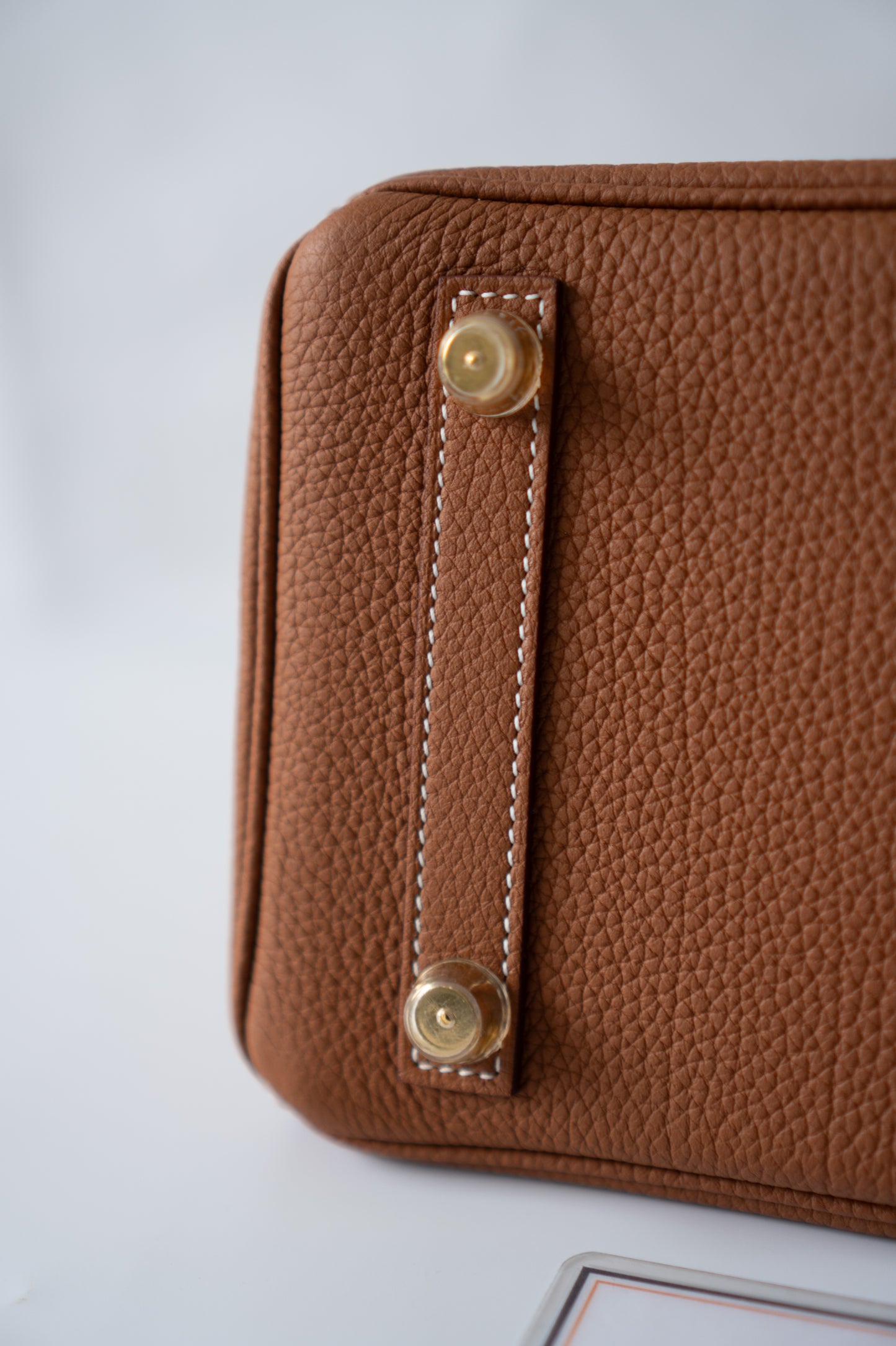 BK 25 – Gold Togo Leather with Gold Hardware