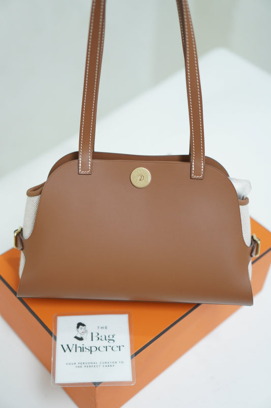 Tablier Sellier bag in Gold/Fauve