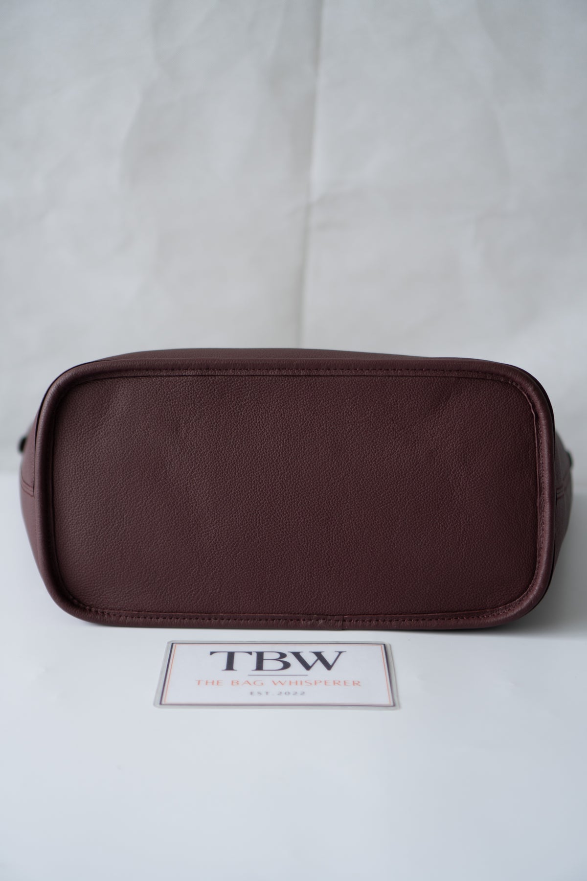 Neverfull Inside Out MM – Monogram / Dark Burgundy (Grained Leather) with Gold Hardware
