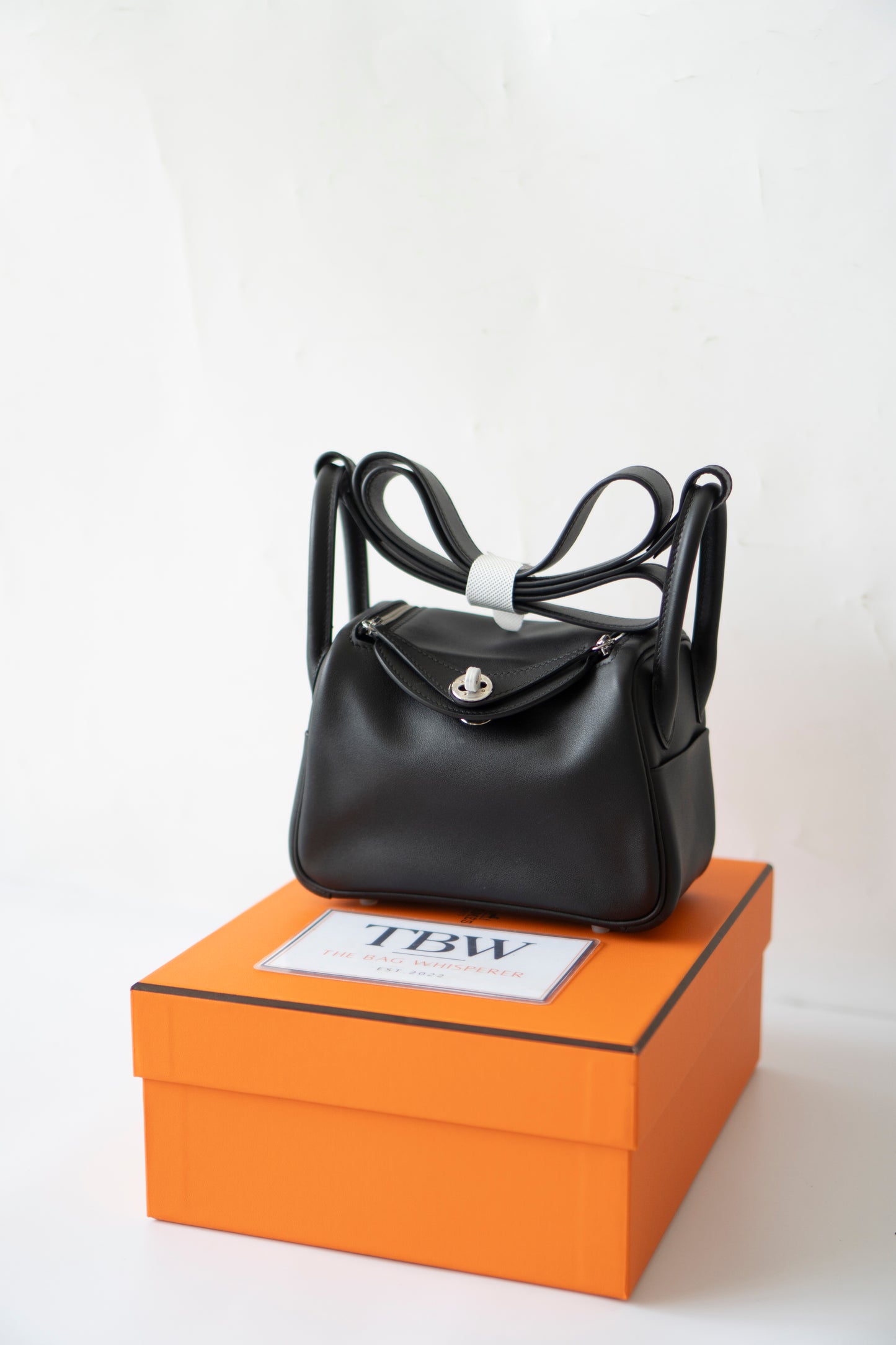 Mini Lind – Black Swift with Palladium Hardware
