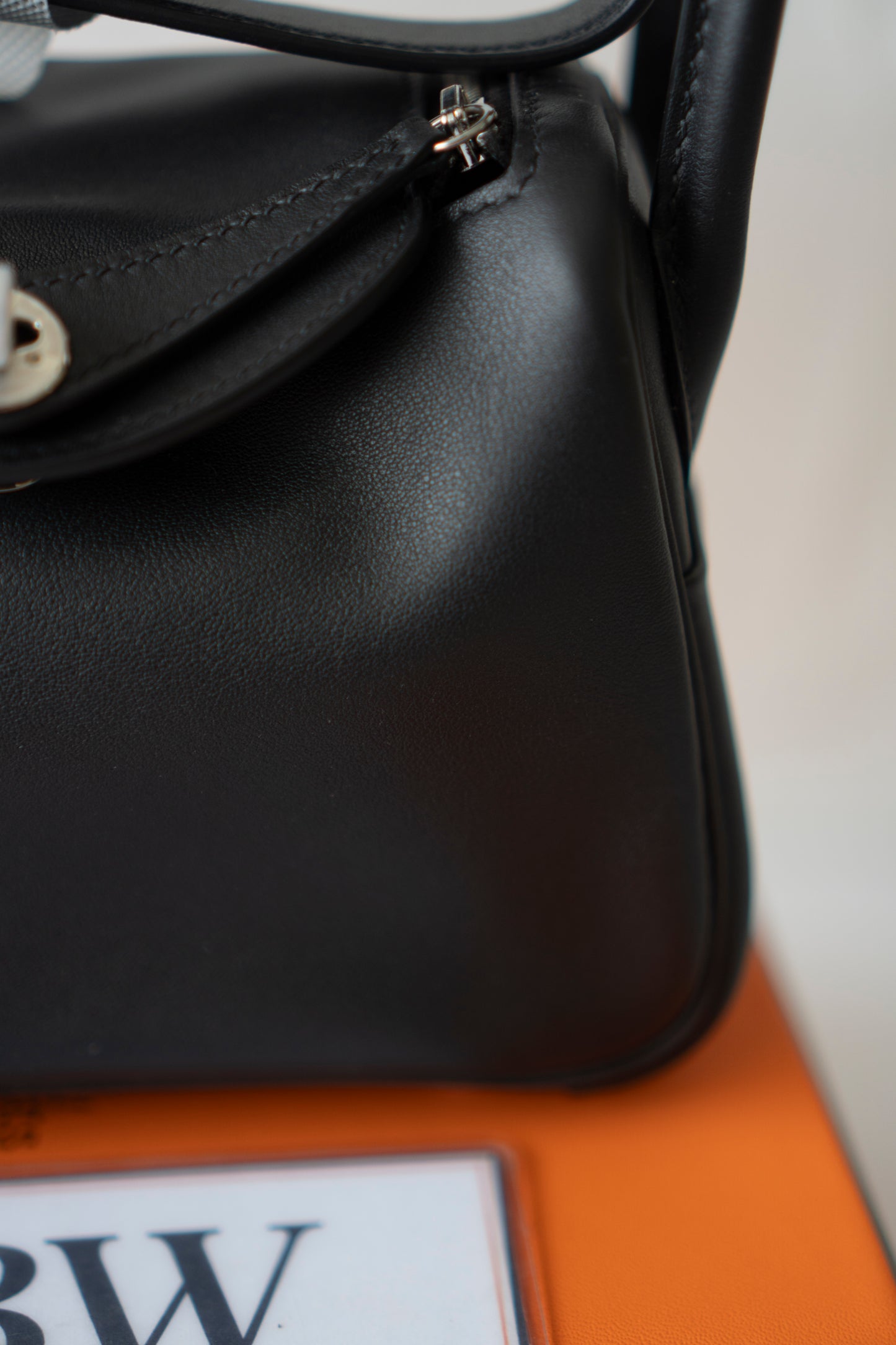 Mini Lind – Black Swift with Palladium Hardware