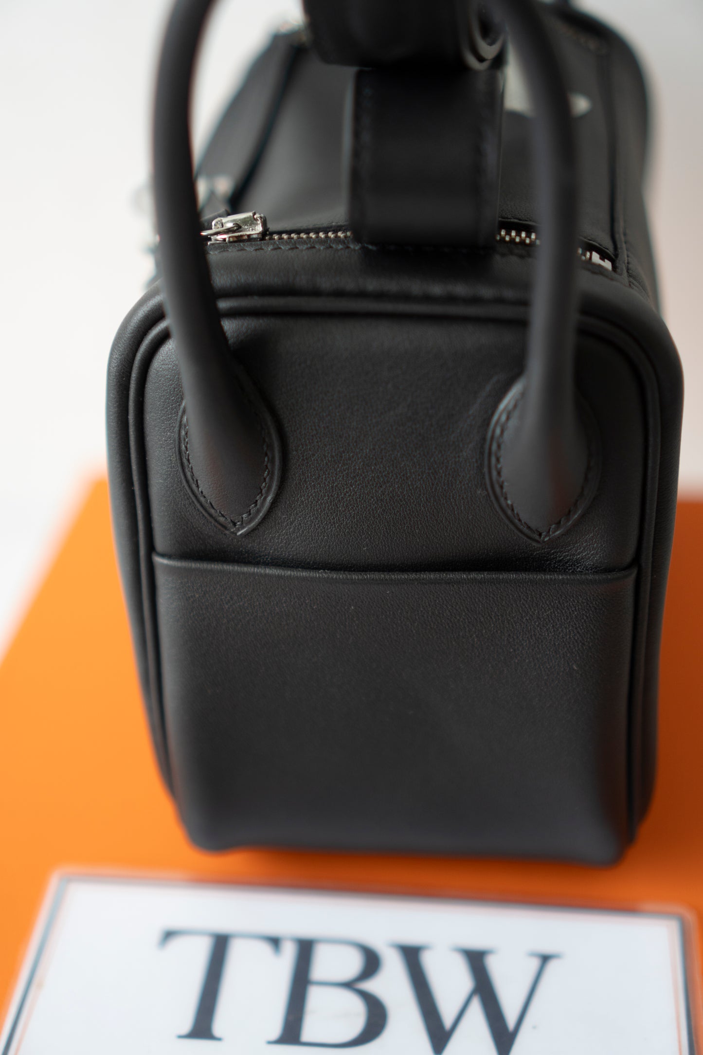 Mini Lind – Black Swift with Palladium Hardware