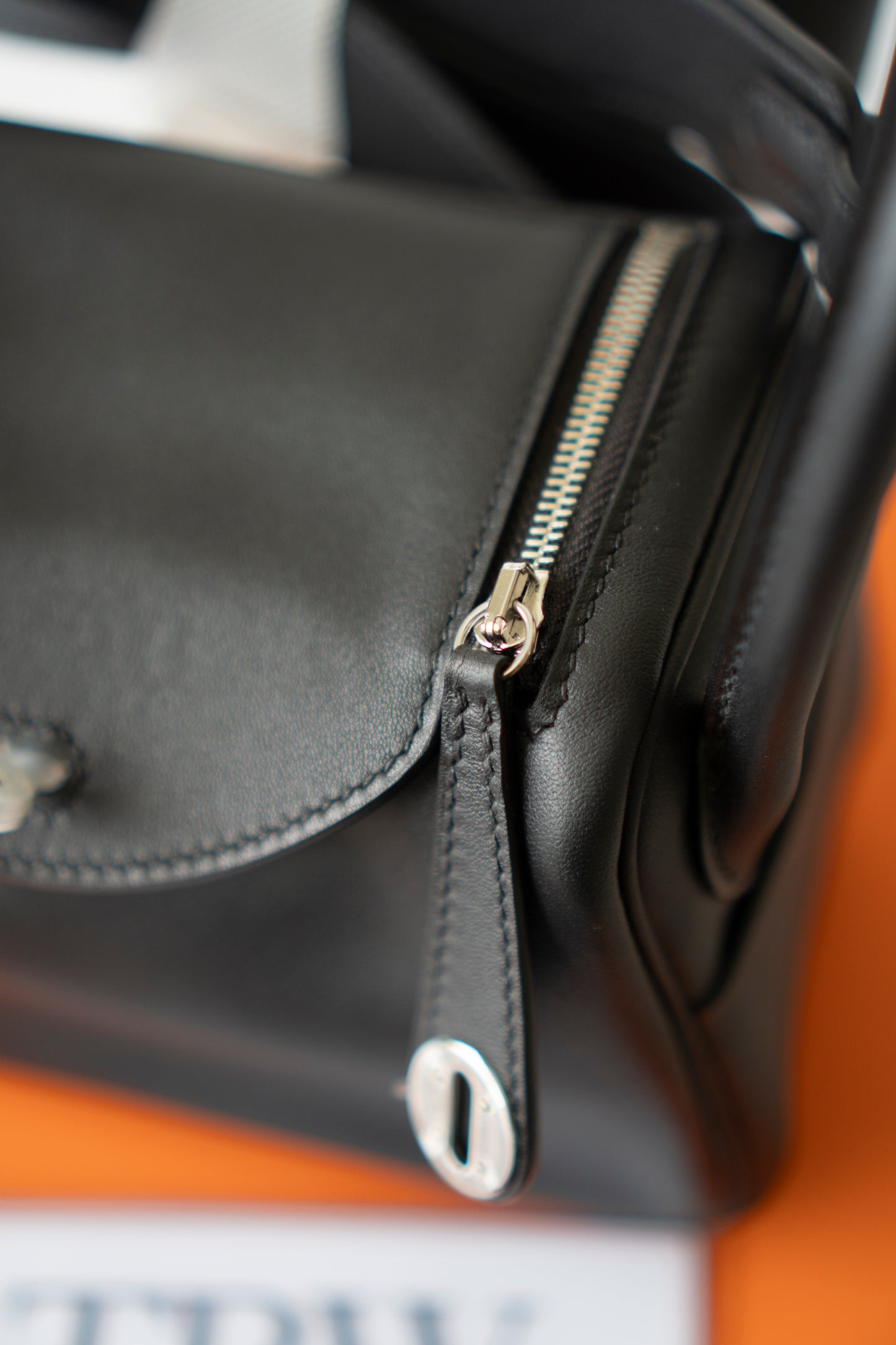 Mini Lind – Black Swift with Palladium Hardware