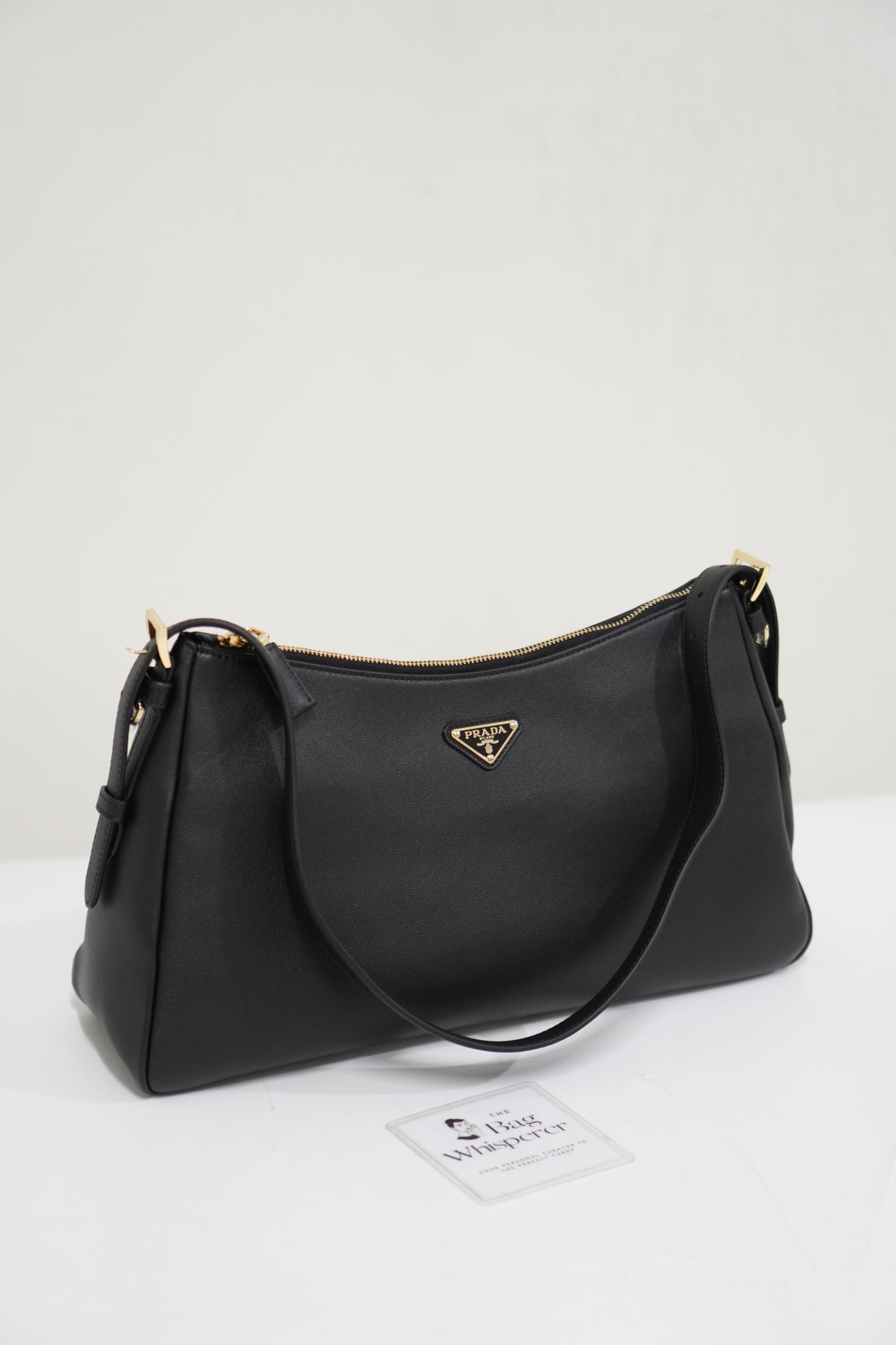 Aimée Medium Leather Shoulder Bag