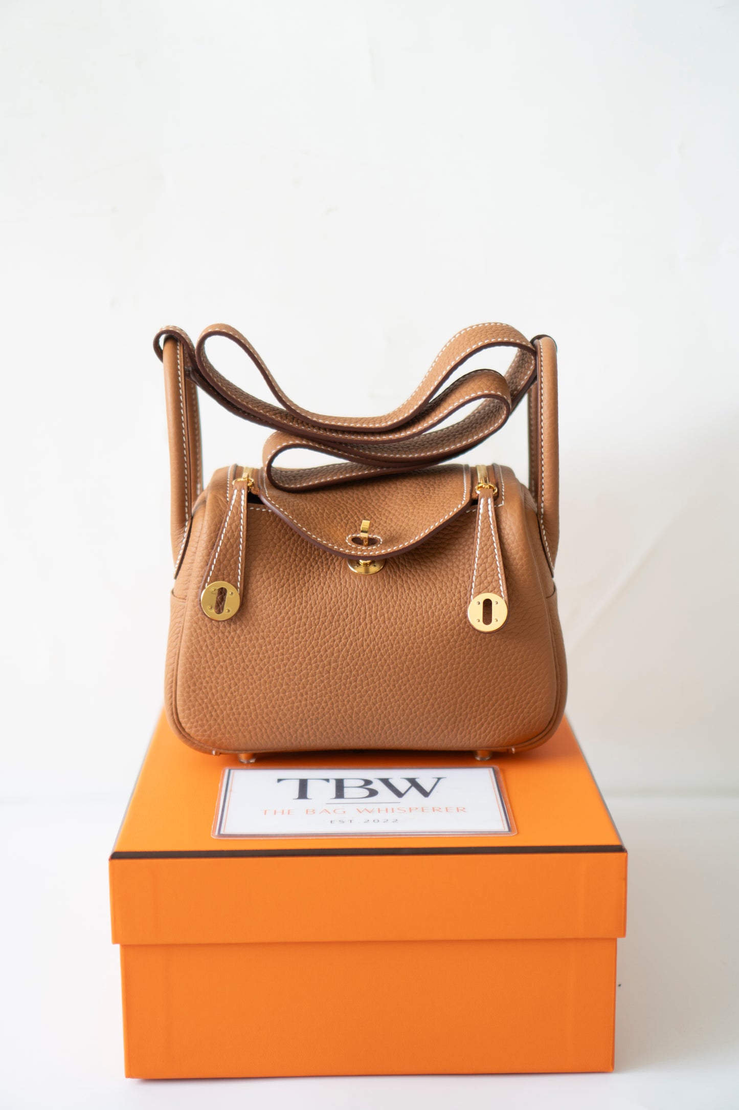 Mini Lind – Gold Clemence with Gold Hardware