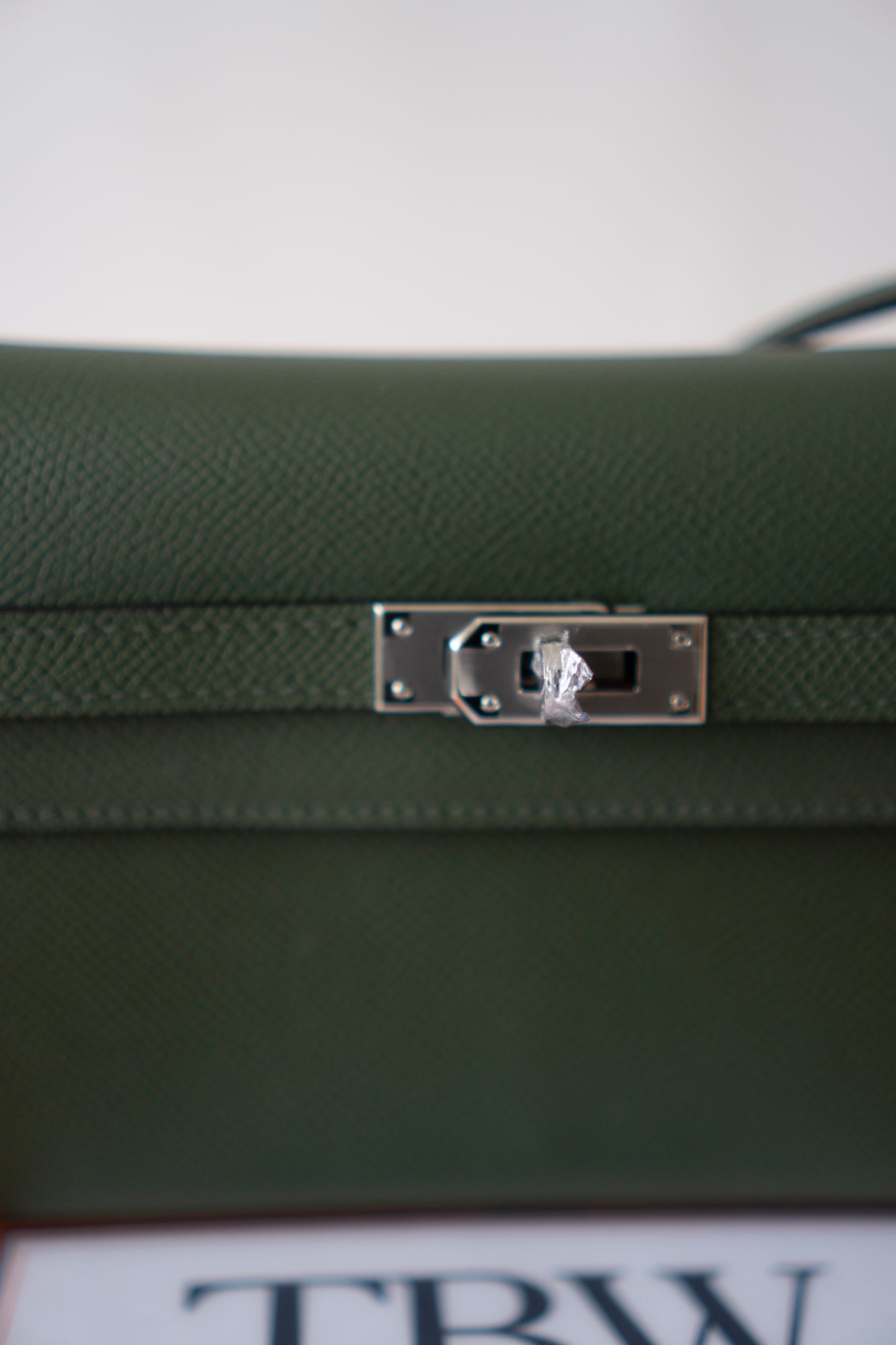 KL Wallet To Go – Green Epsom Leather with Palladium Hardware