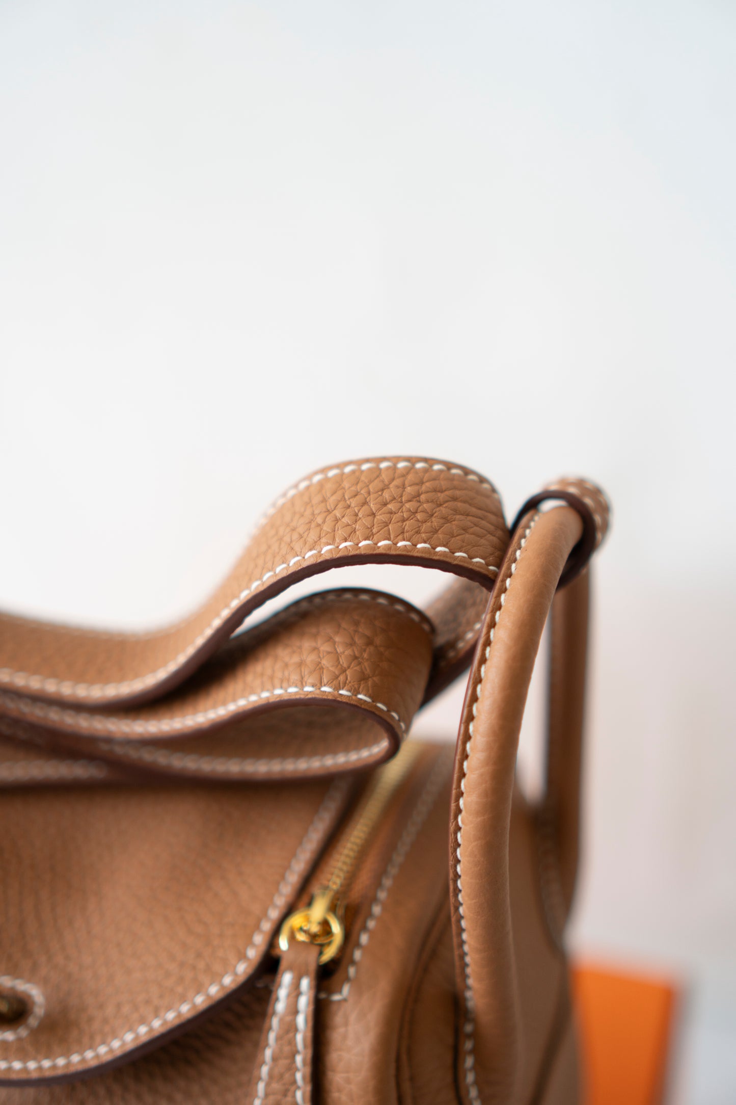 Mini Lind – Gold Clemence with Gold Hardware