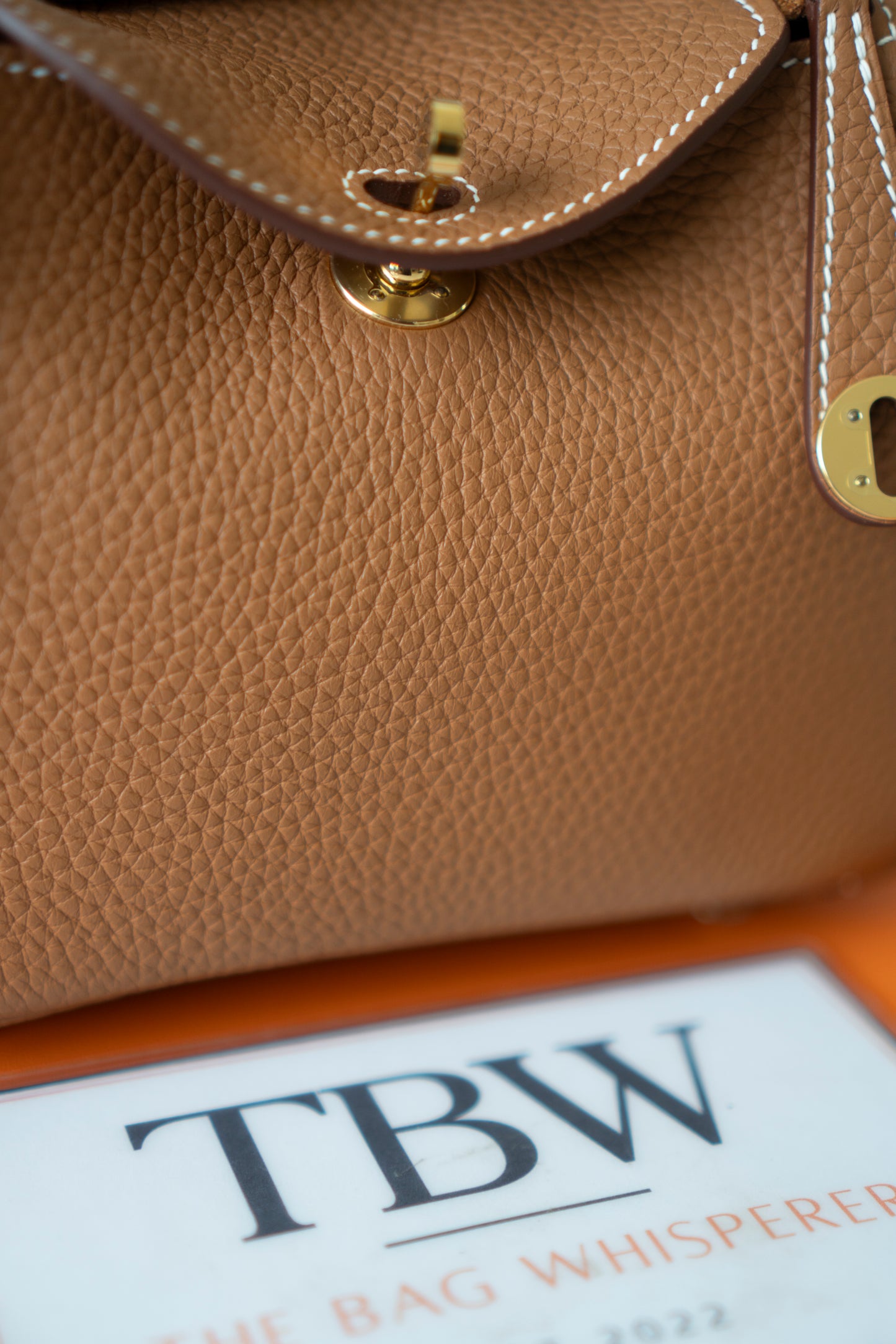 Mini Lind – Gold Clemence with Gold Hardware