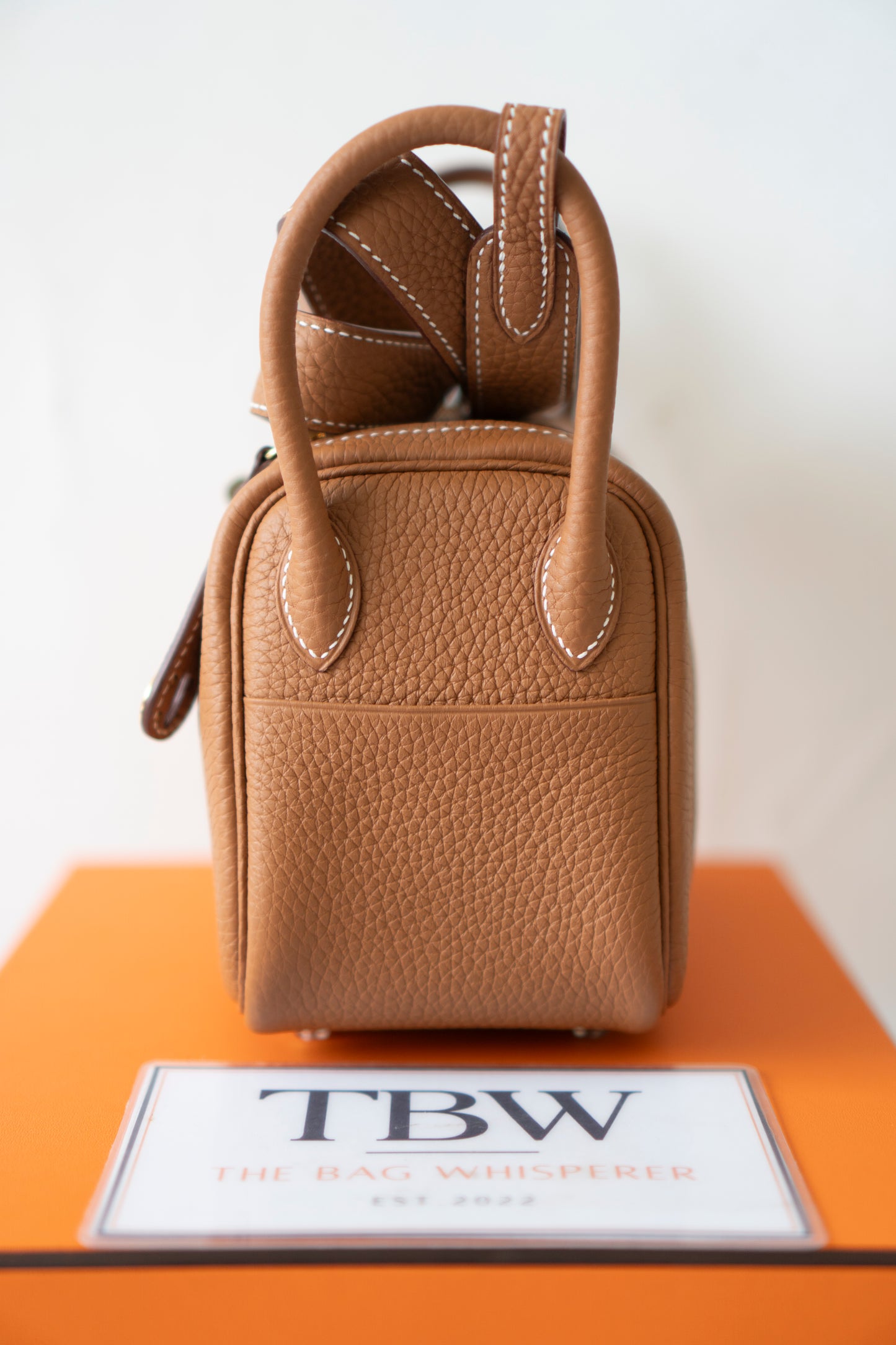 Mini Lind – Gold Clemence with Gold Hardware