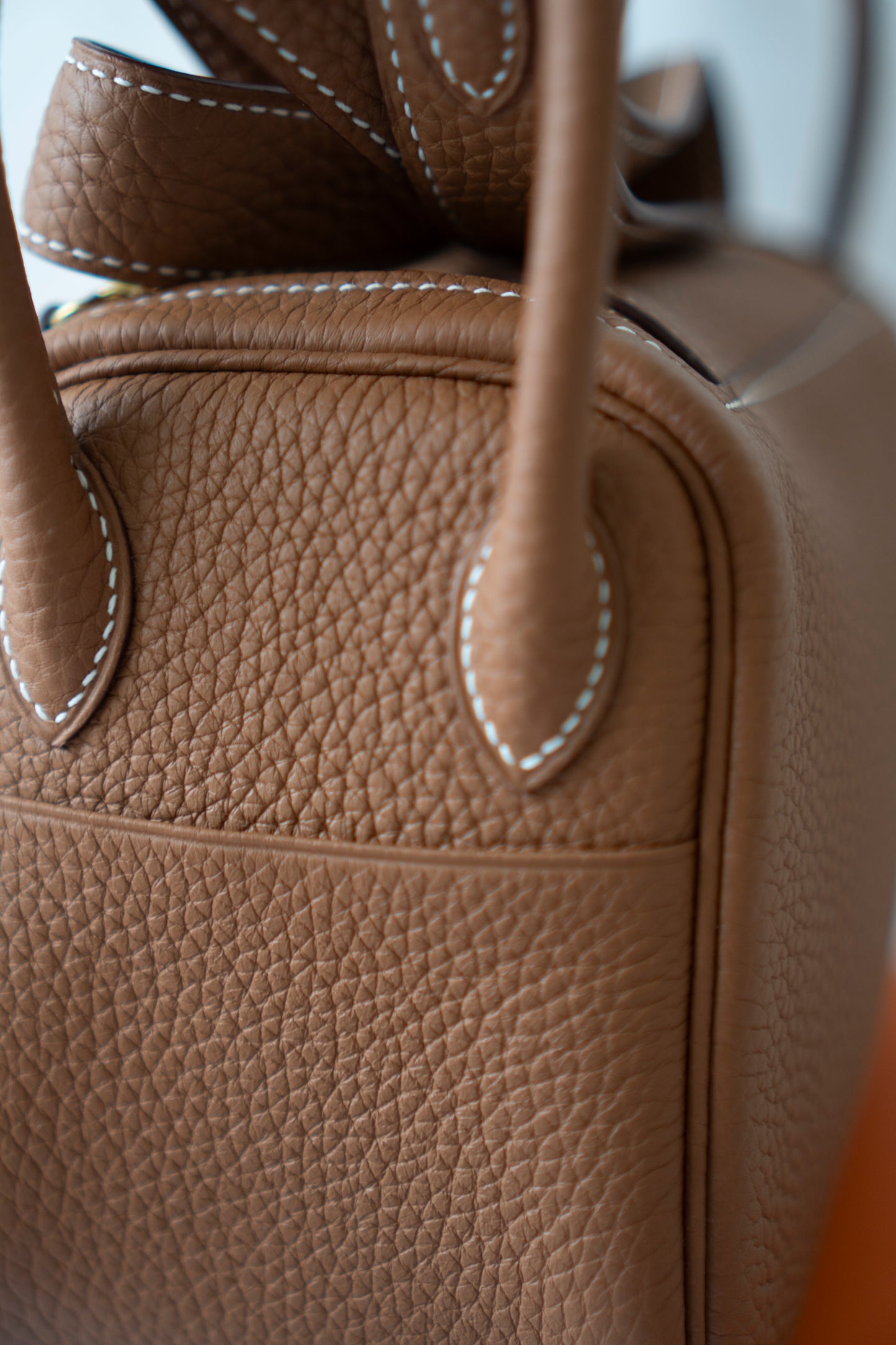 Mini Lind – Gold Clemence with Gold Hardware