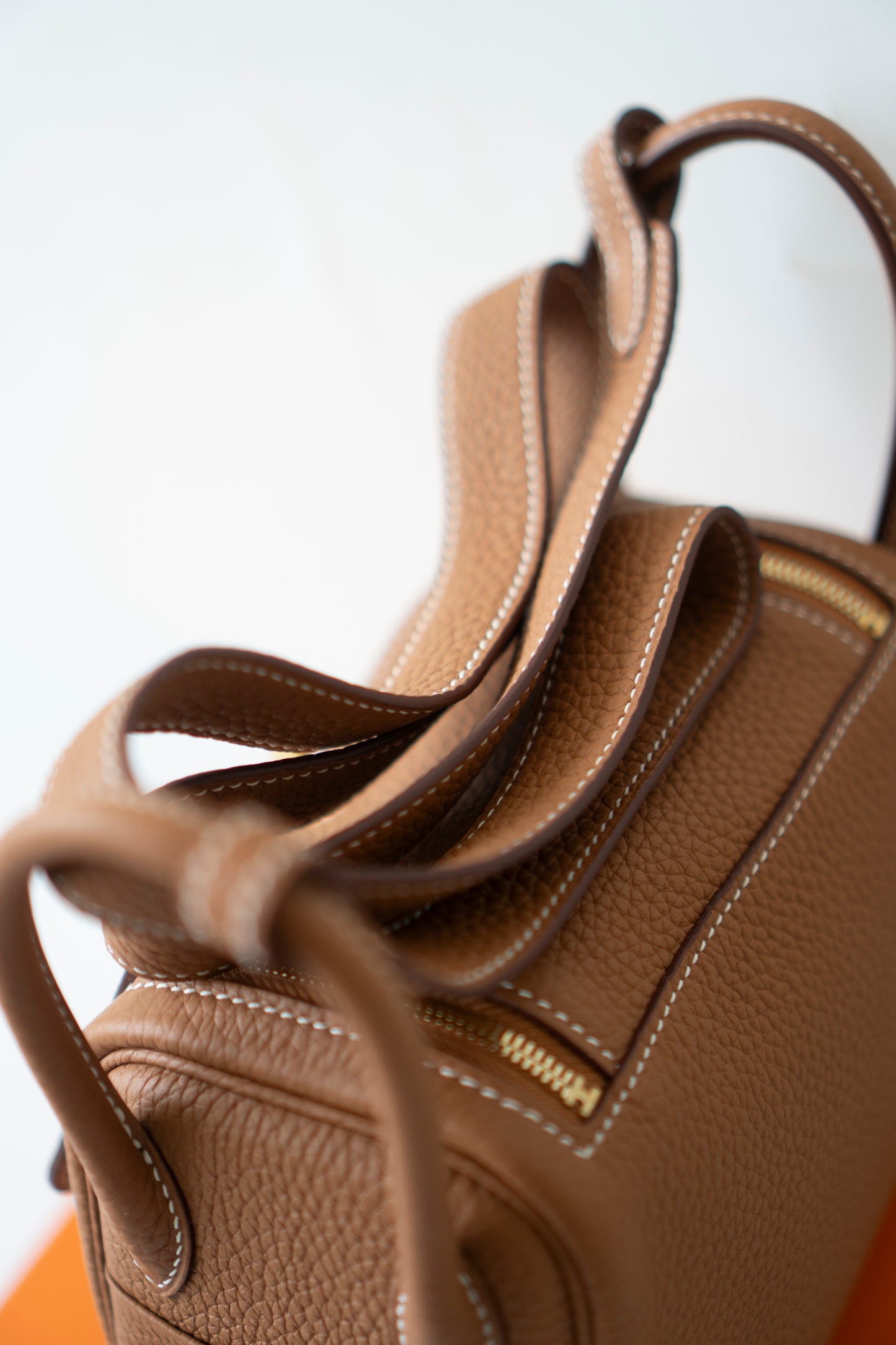 Mini Lind – Gold Clemence with Gold Hardware