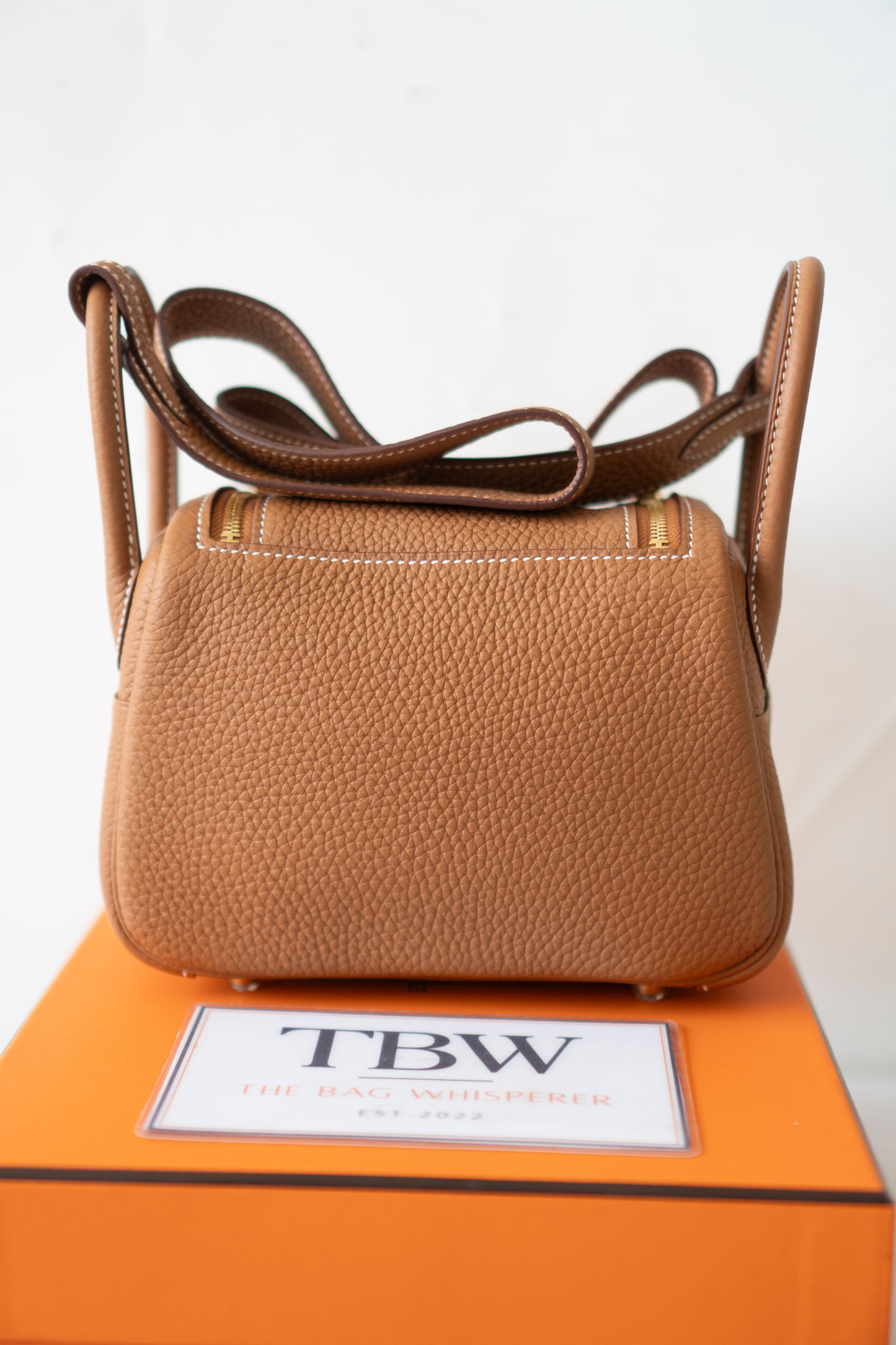 Mini Lind – Gold Clemence with Gold Hardware