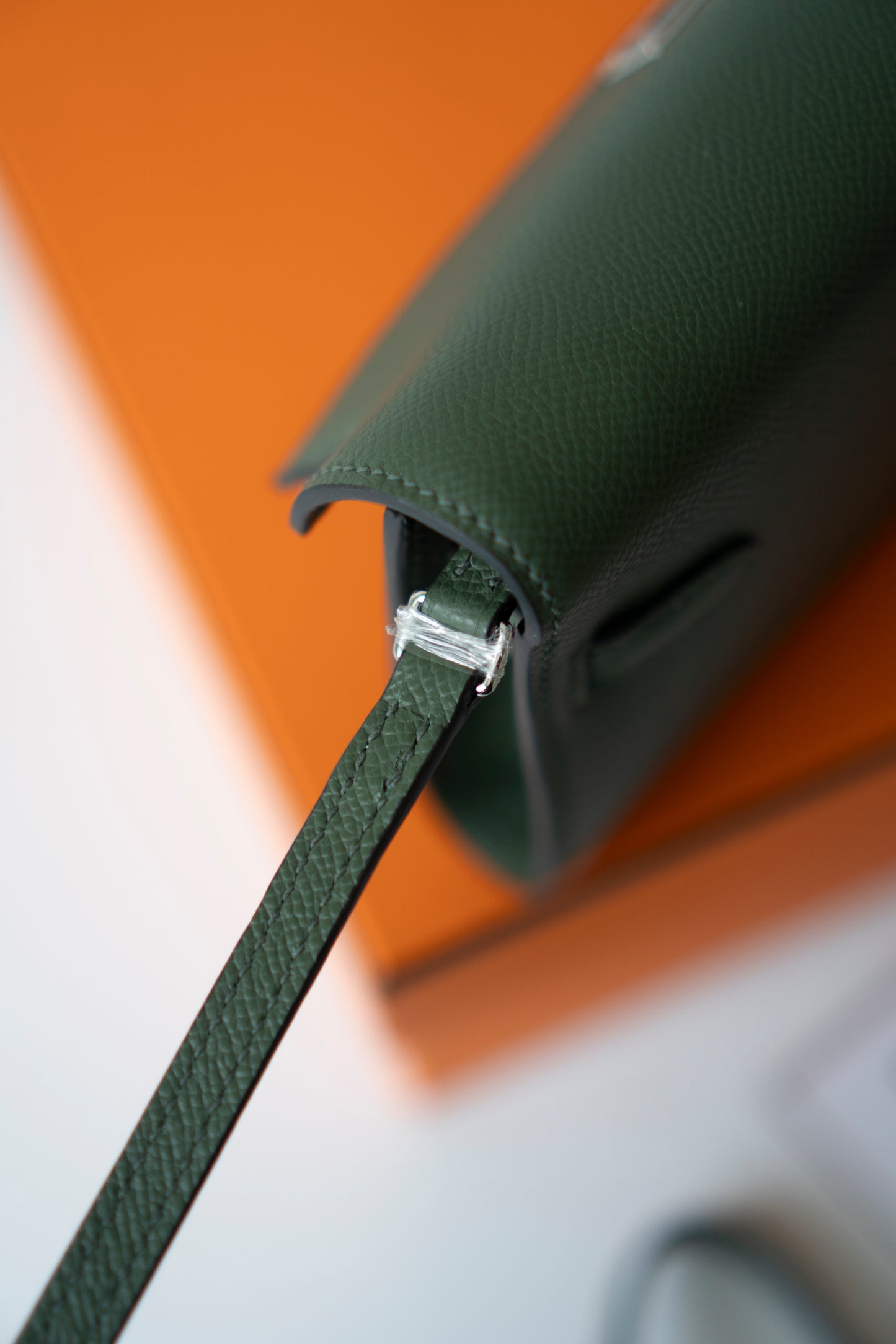 KL Wallet To Go – Green Epsom Leather with Palladium Hardware