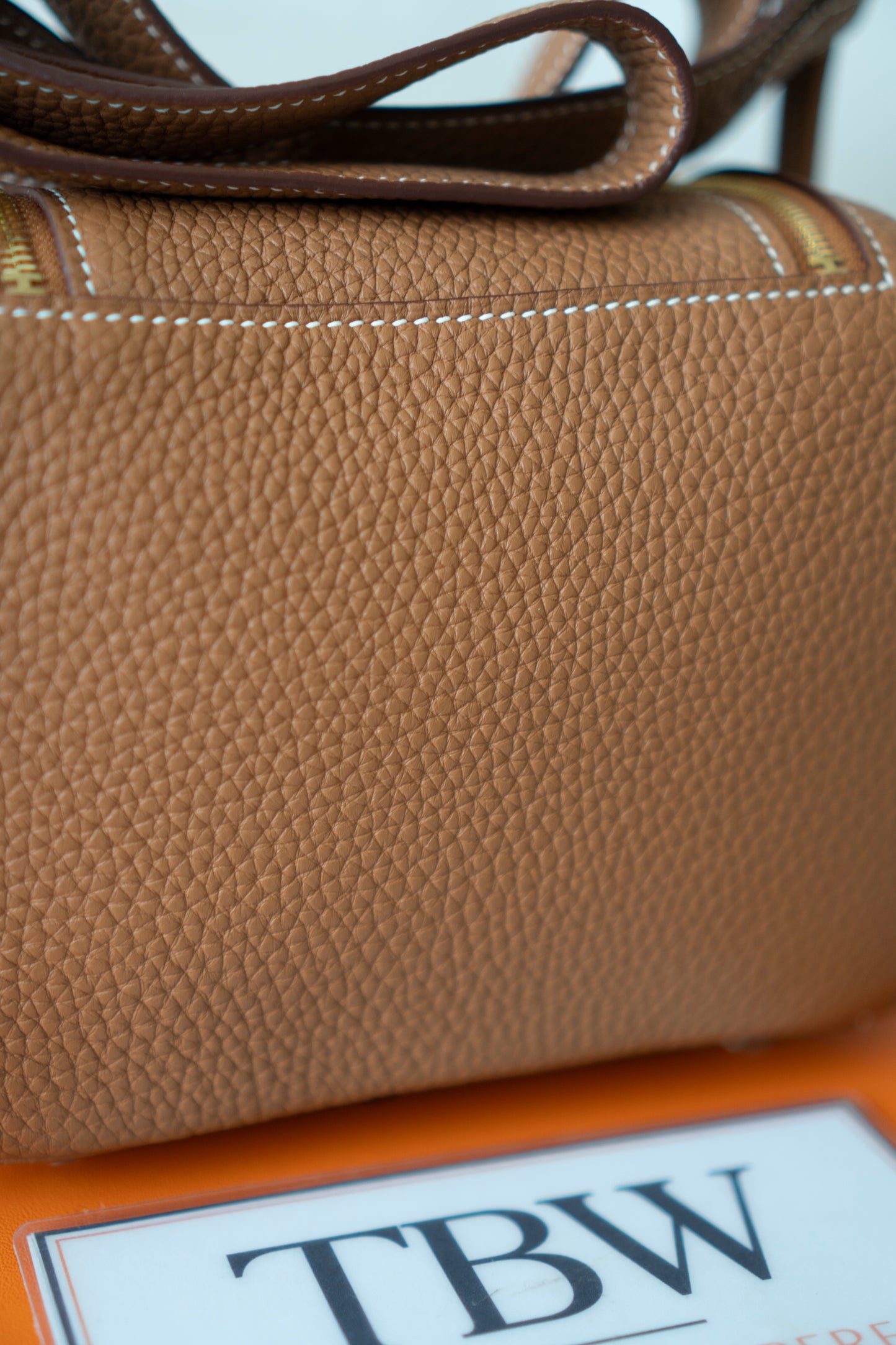 Mini Lind – Gold Clemence with Gold Hardware