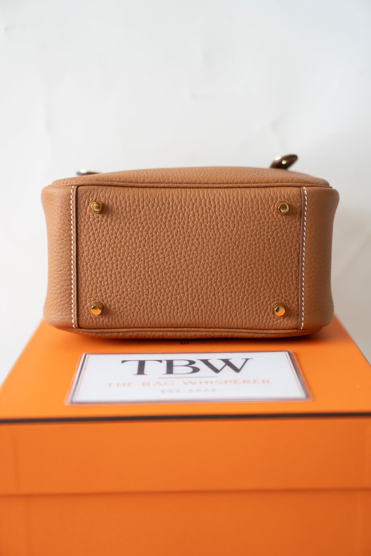 Mini Lind – Gold Clemence with Gold Hardware