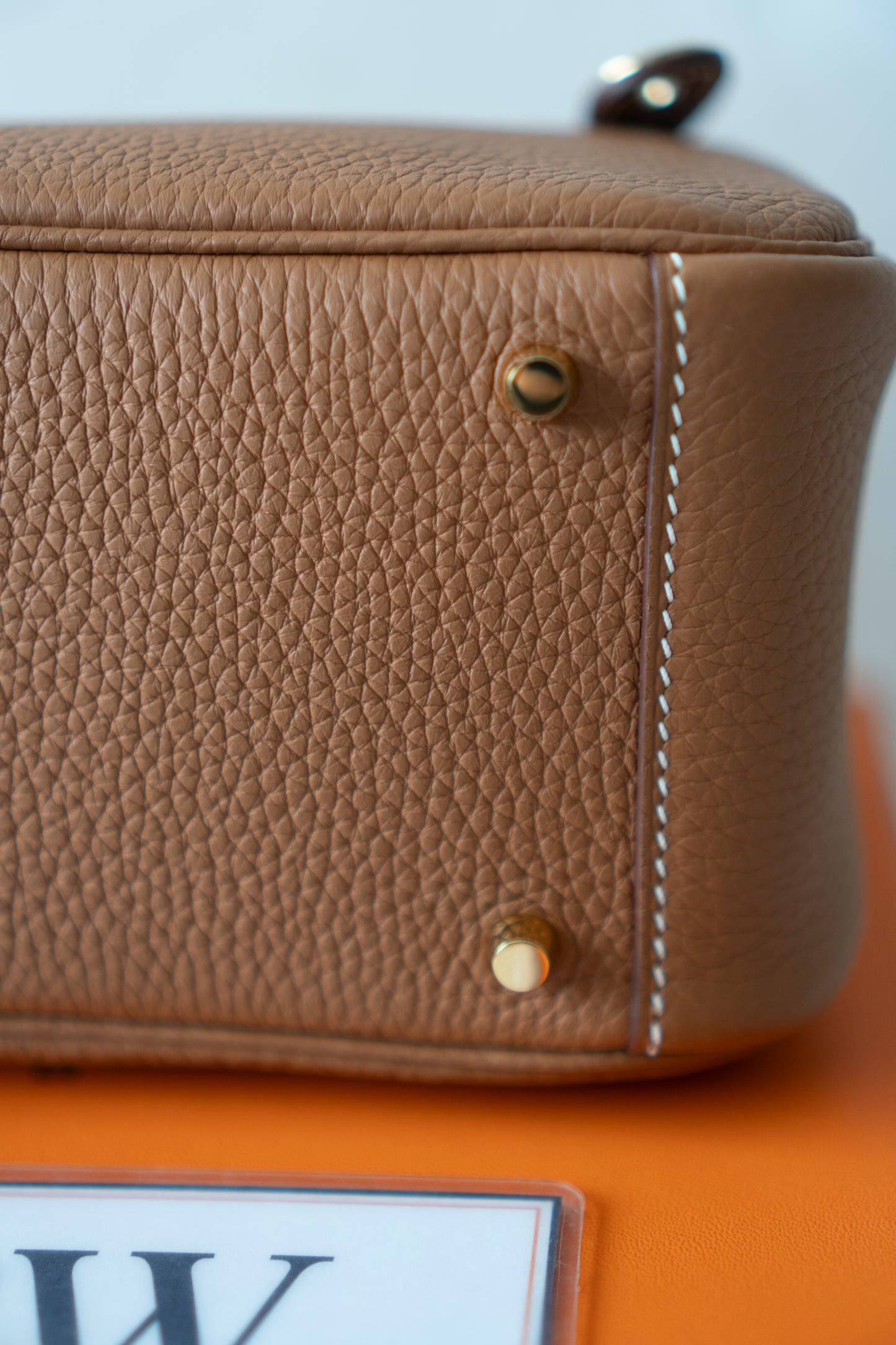 Mini Lind – Gold Clemence with Gold Hardware