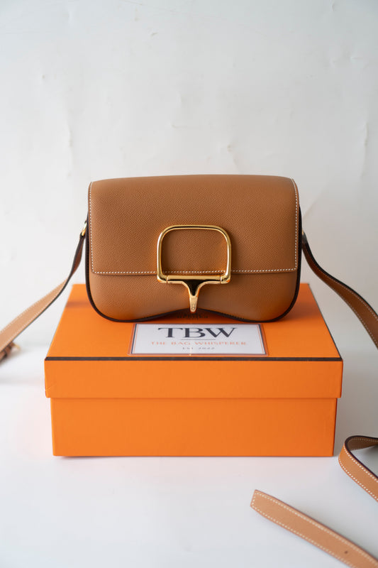 Della Élan – Gold Epsom with Gold Hardware