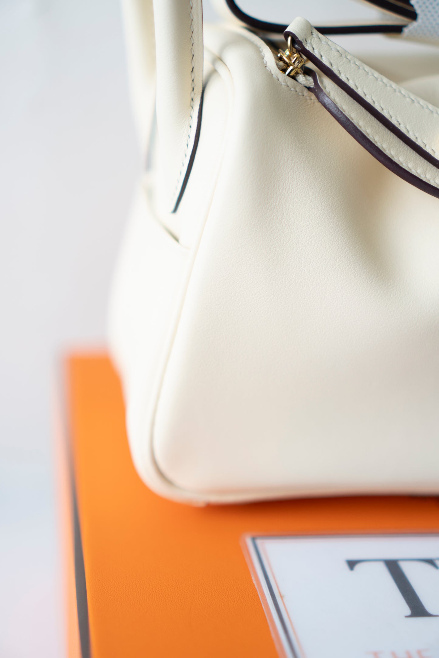 Mini Lind in Nata Swift Leather with Gold Hardware