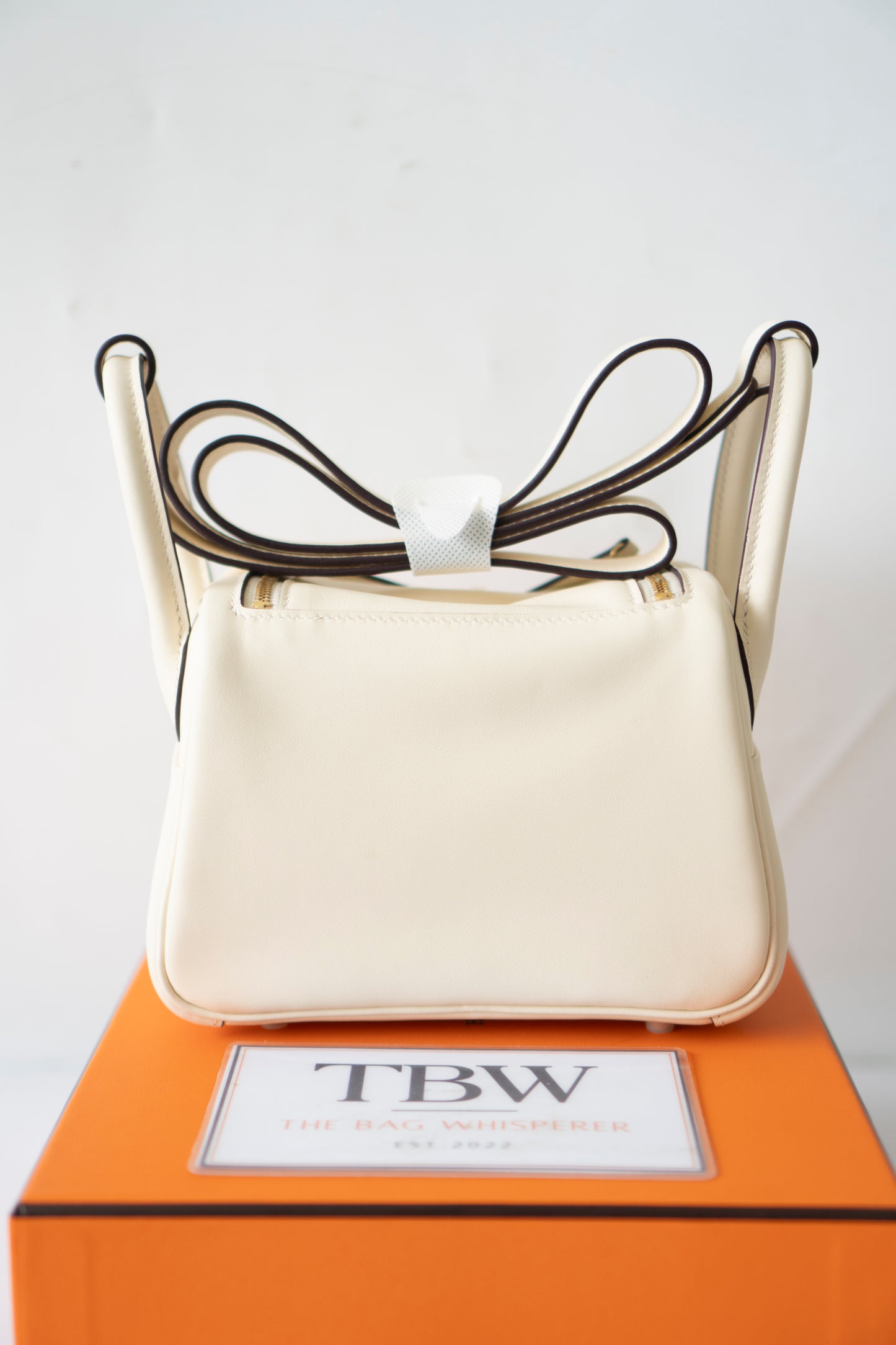 Mini Lind in Nata Swift Leather with Gold Hardware